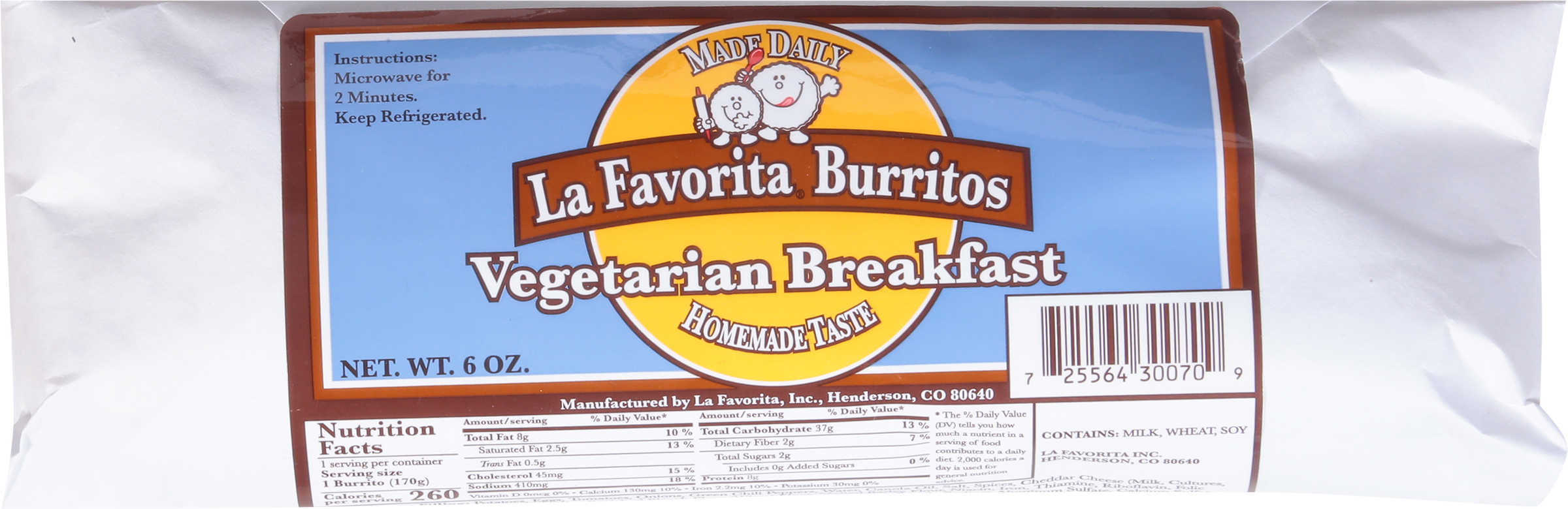 Burritos, Vegetarian Breakfast