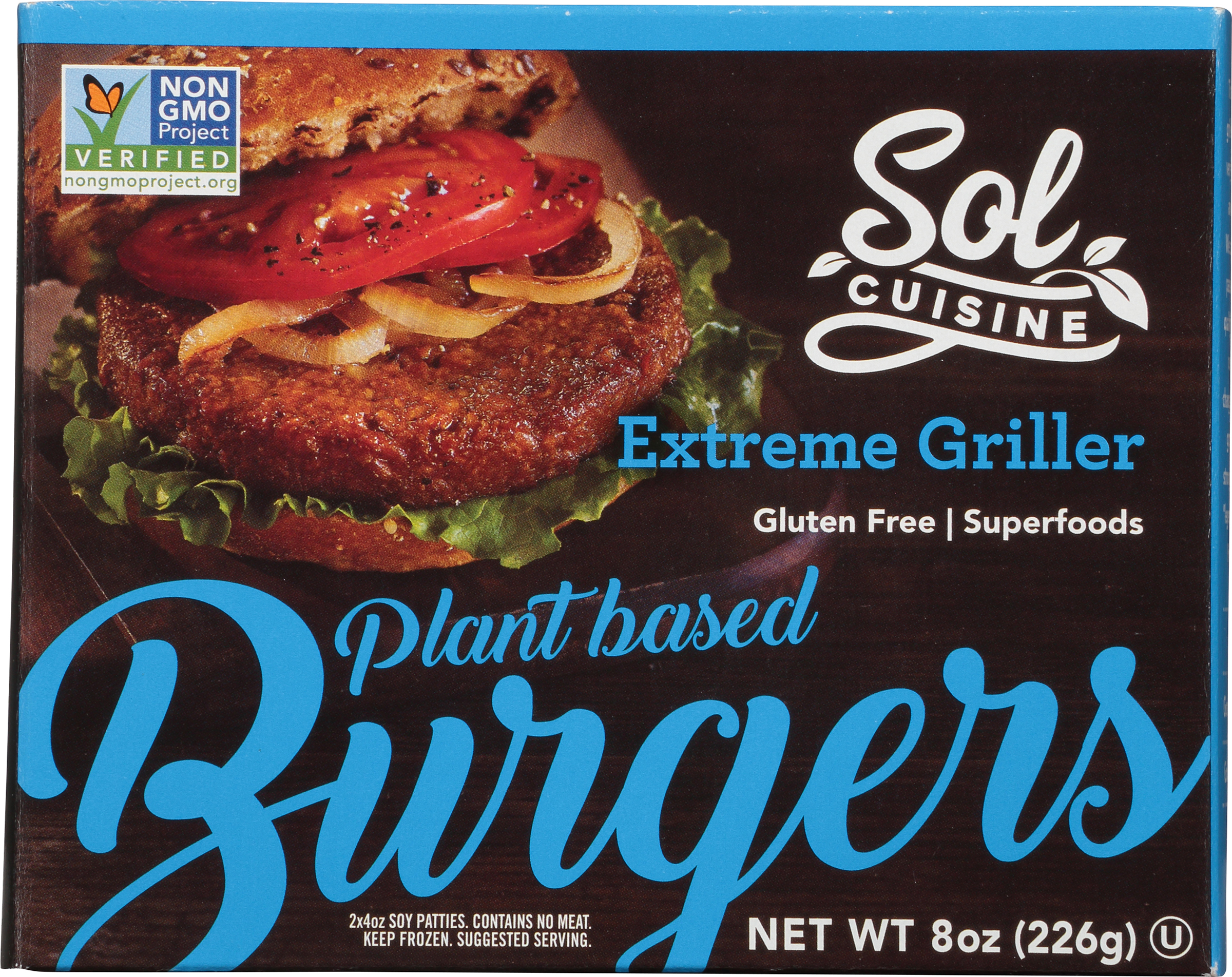 Burgers, Plant Based, Extreme Griller