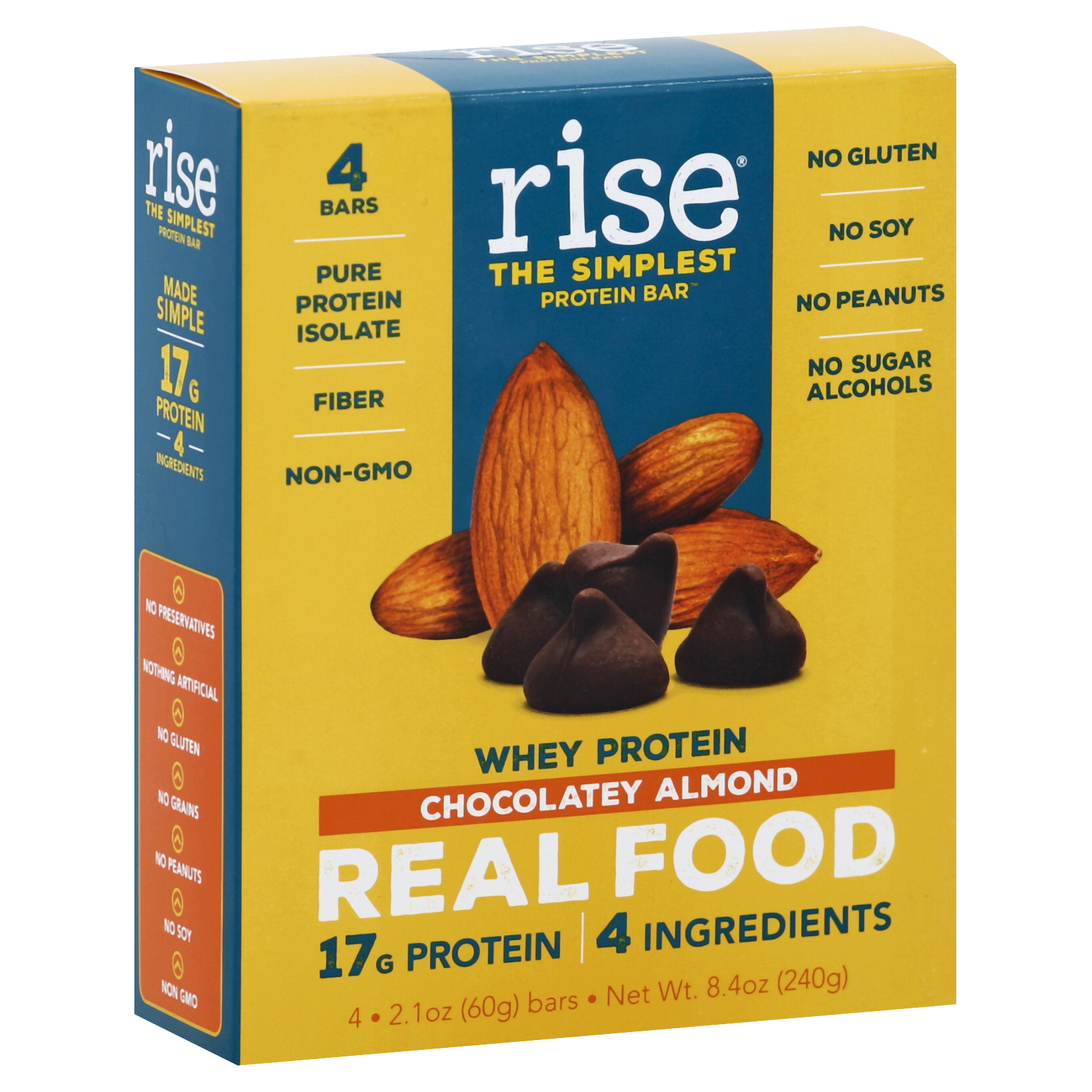 Rise Protein Bars 4 Ea