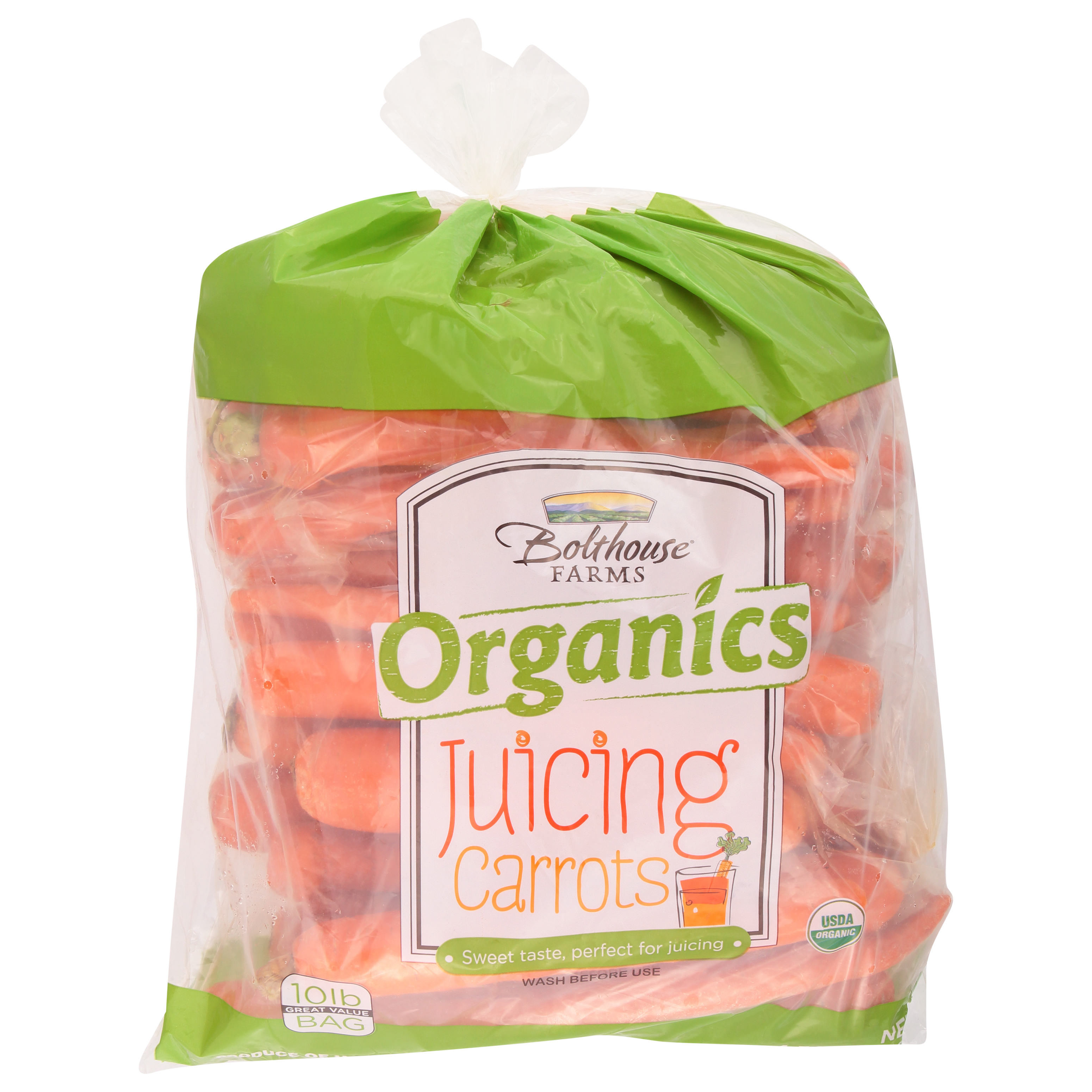 Bolthouse Farms Organics Juicing Carrots 4.54 Kg