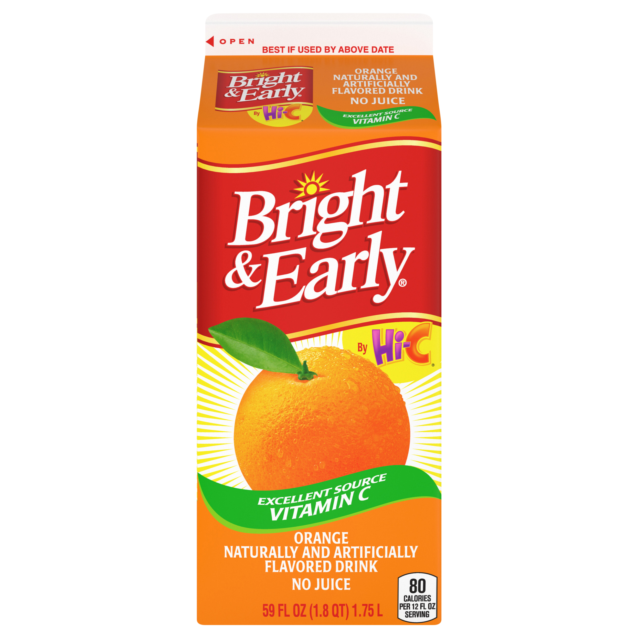 Flavored Drink, Orange