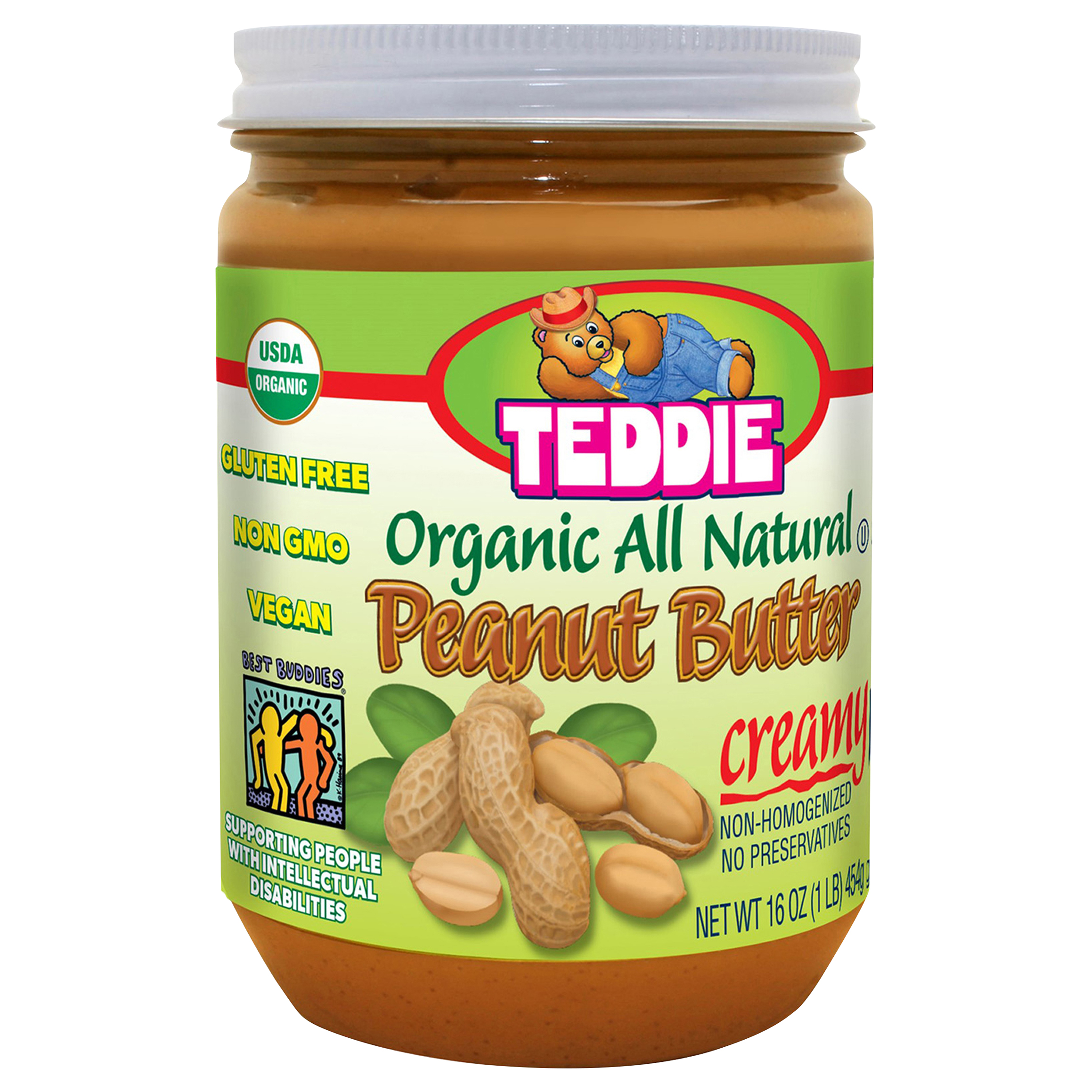 Peanut Butter, Organic, All Natural, Creamy