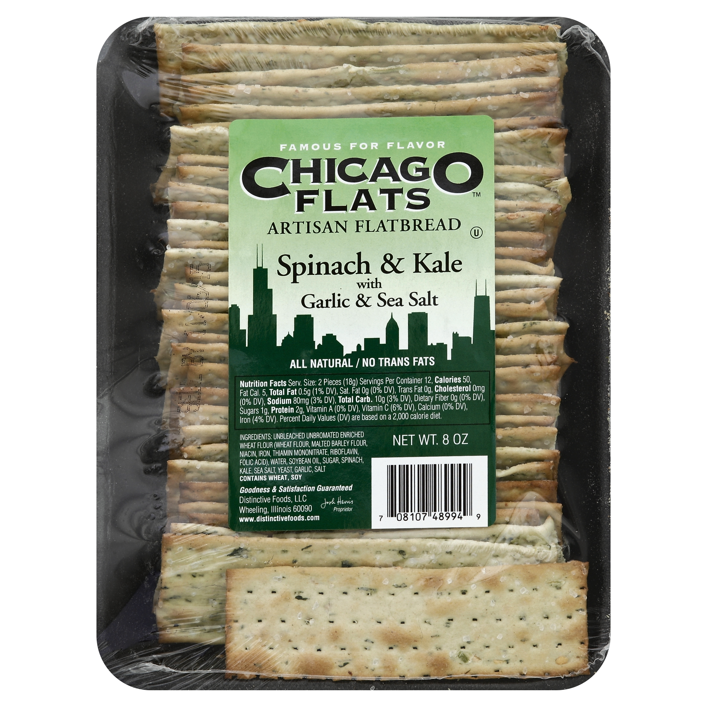Chicago Flats Flatbread 8 Oz