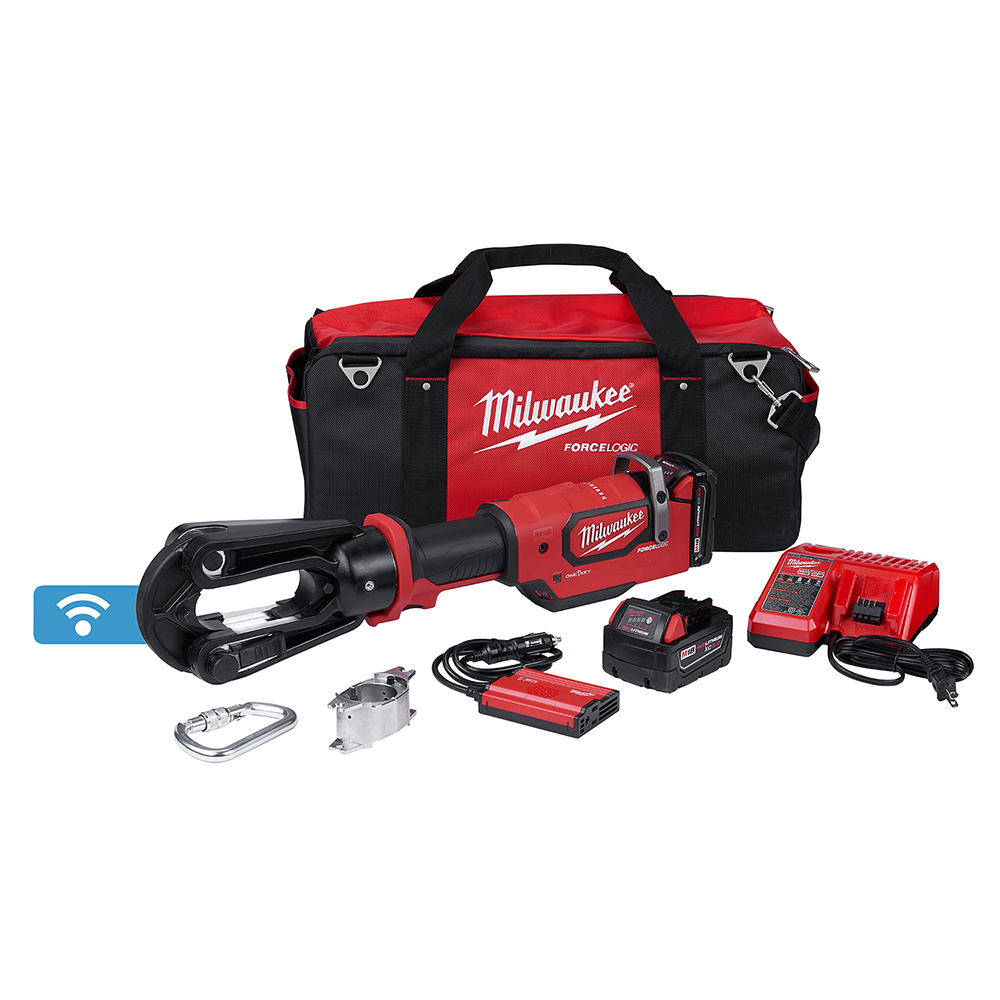 White Cap | Milwaukee M18 Force Logic 15T Crimper Kit