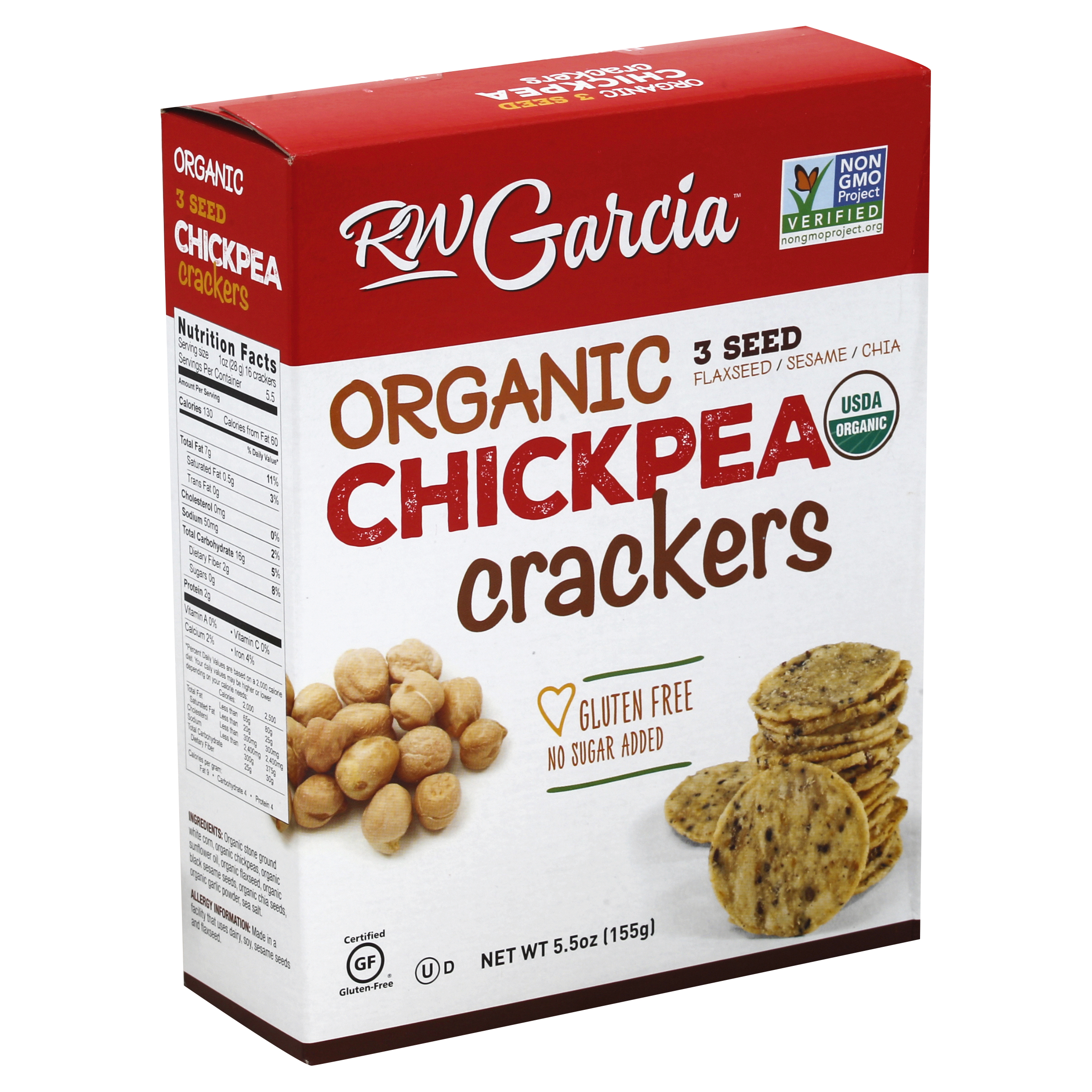 Rw Garcia Crackers 5.5 Oz