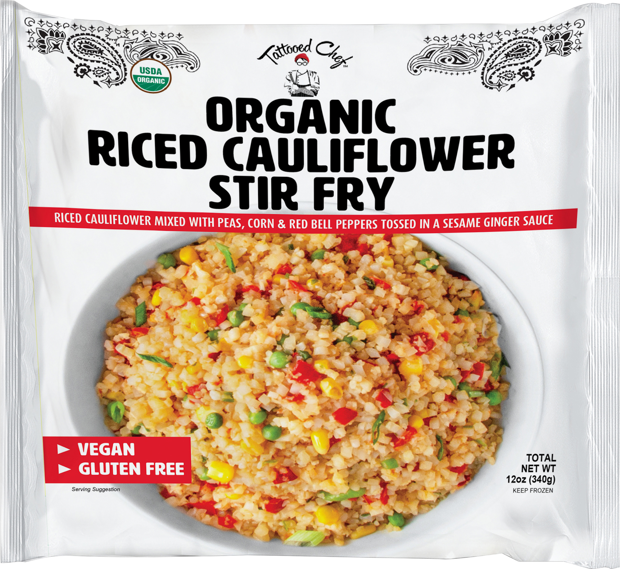 Riced Cauliflower, Organic, Stir Fry