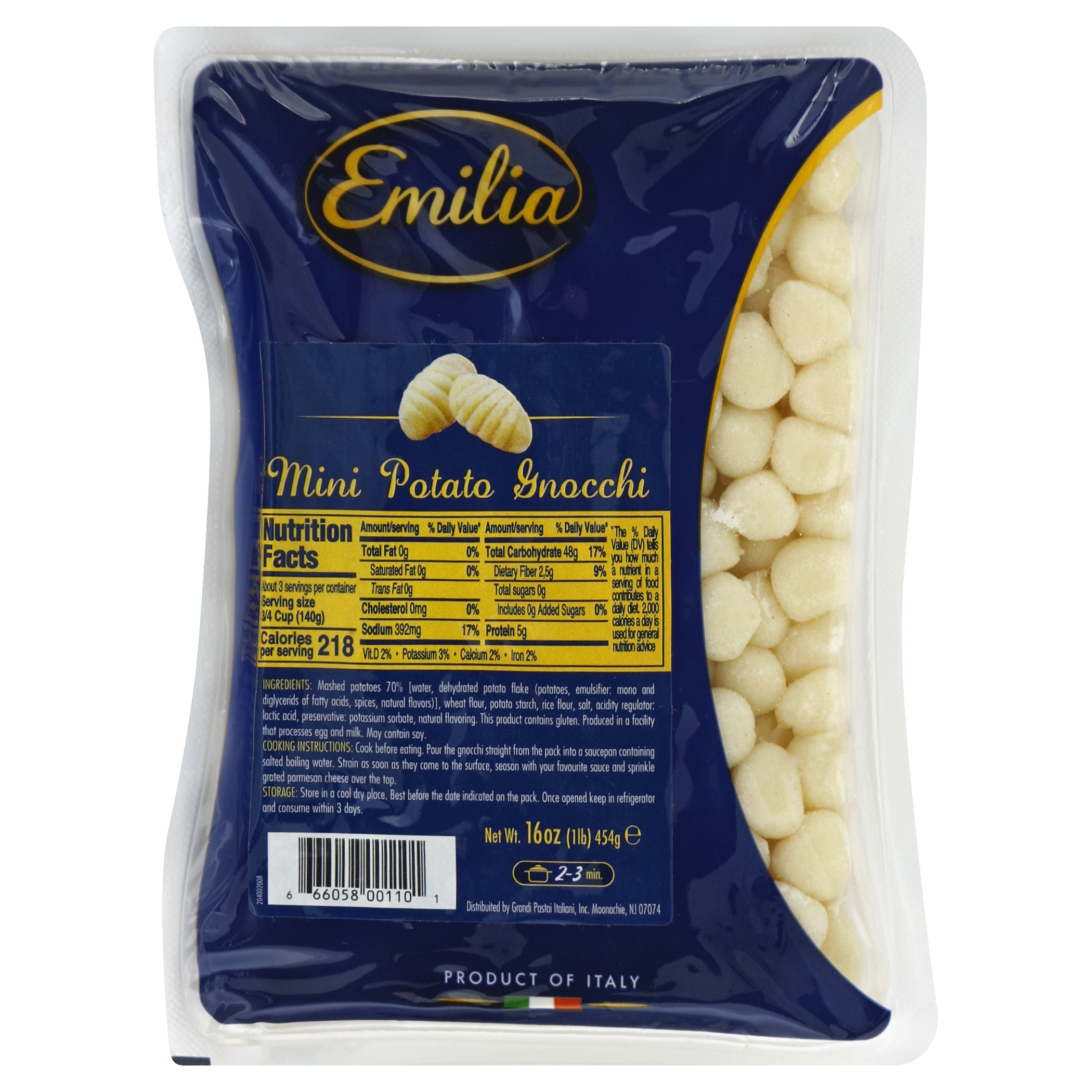 Emilia Gnocchi 16 Oz