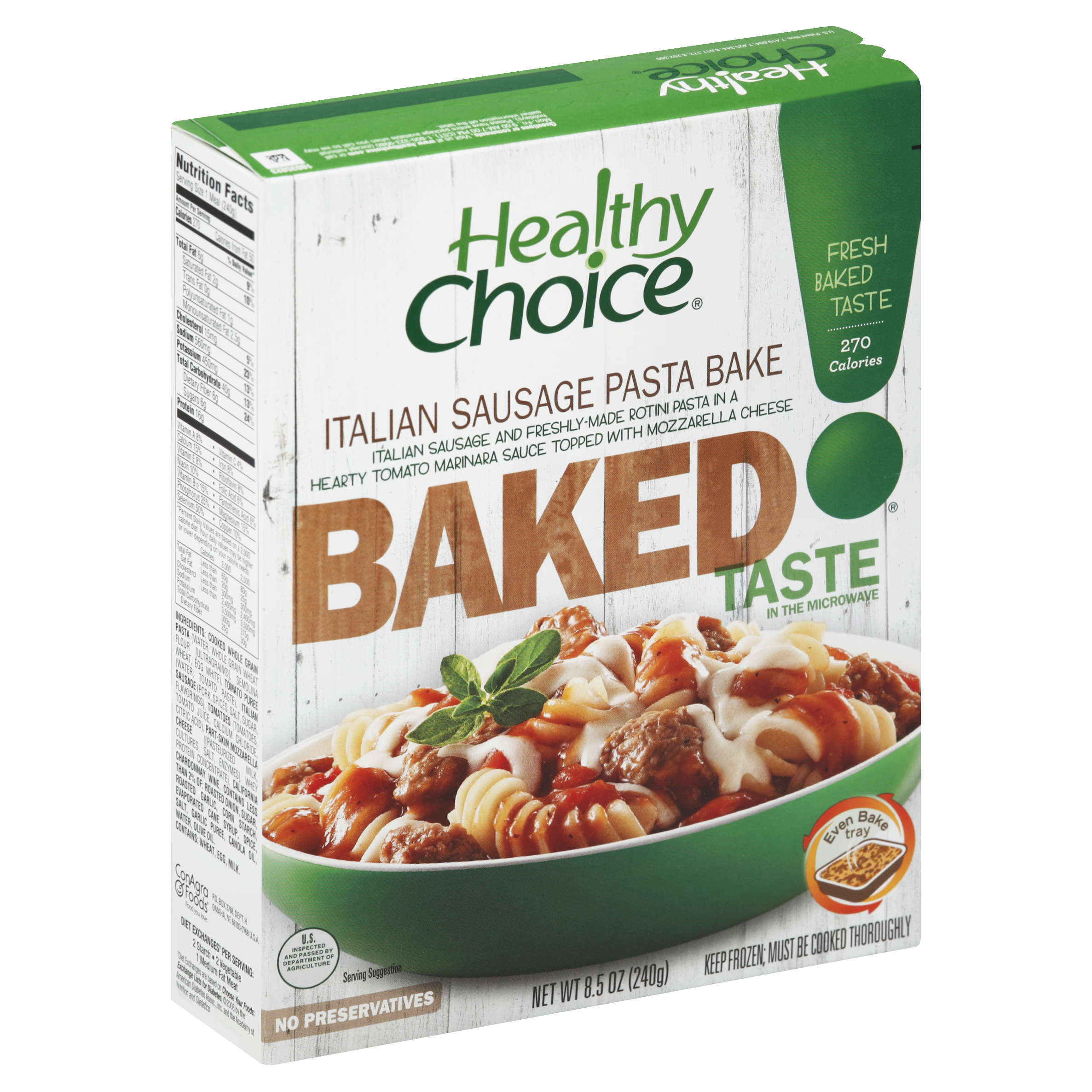 Healthy Choice Pasta Bake 8.5 Oz