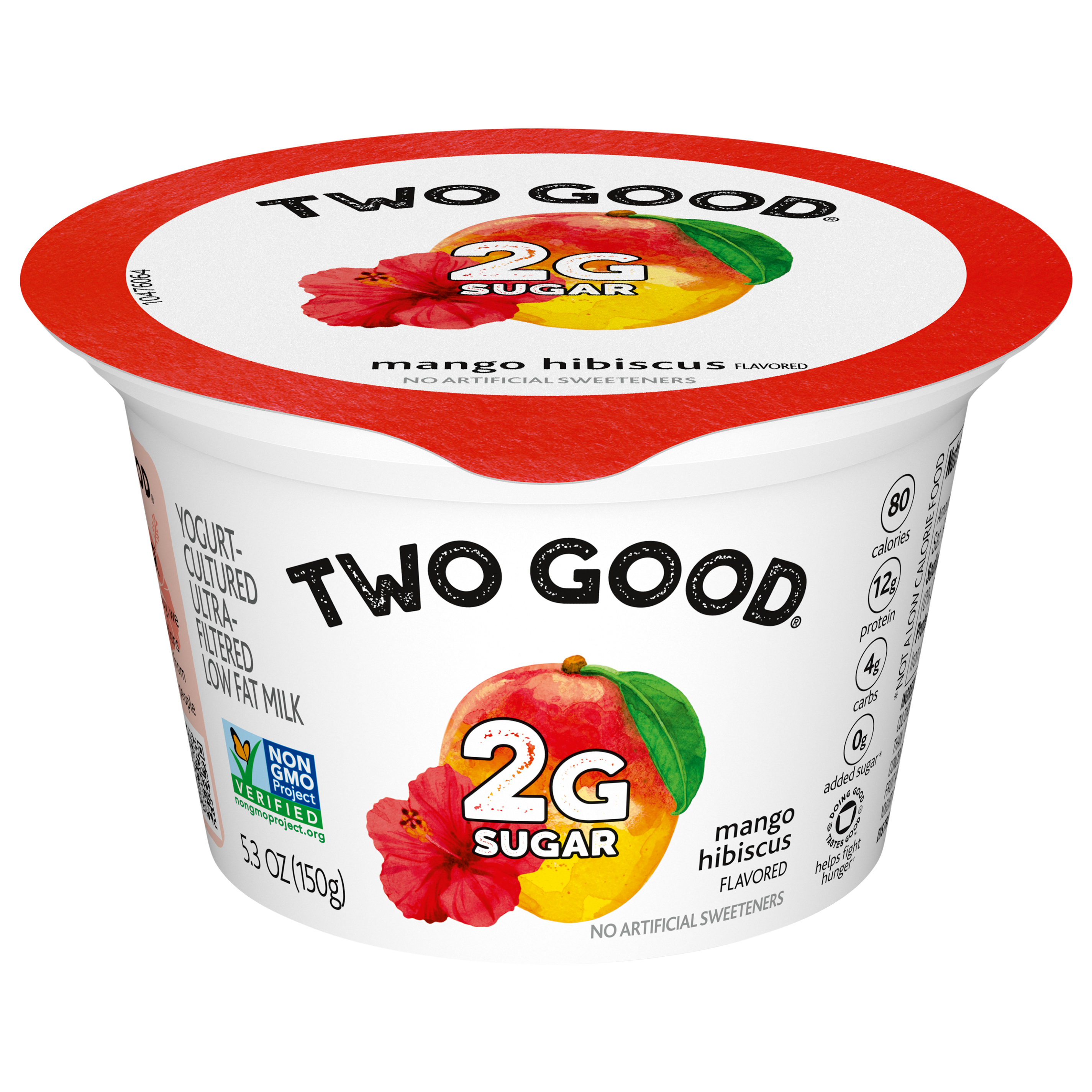 Yogurt, Mango Hibiscus Flavored