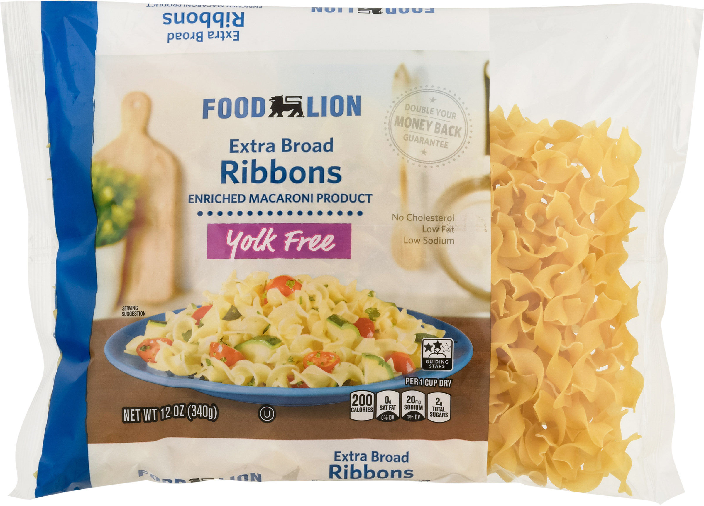 Ribbons, Extra Broad, Yolk-Free