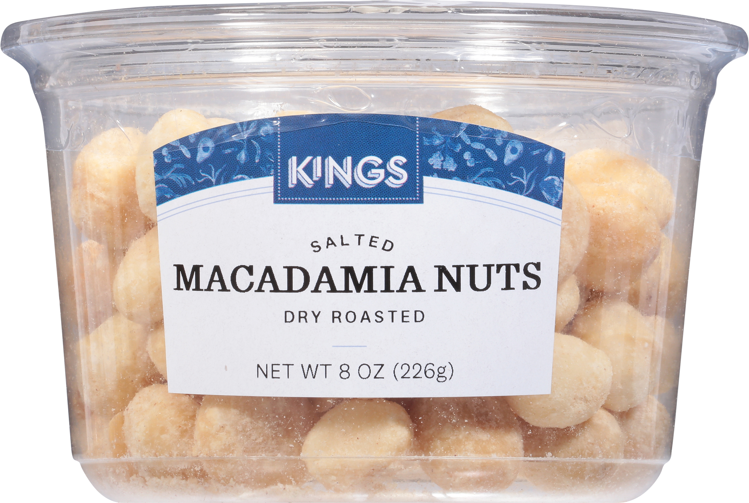 Macadamia Nuts, Salted, Dry Roasted
