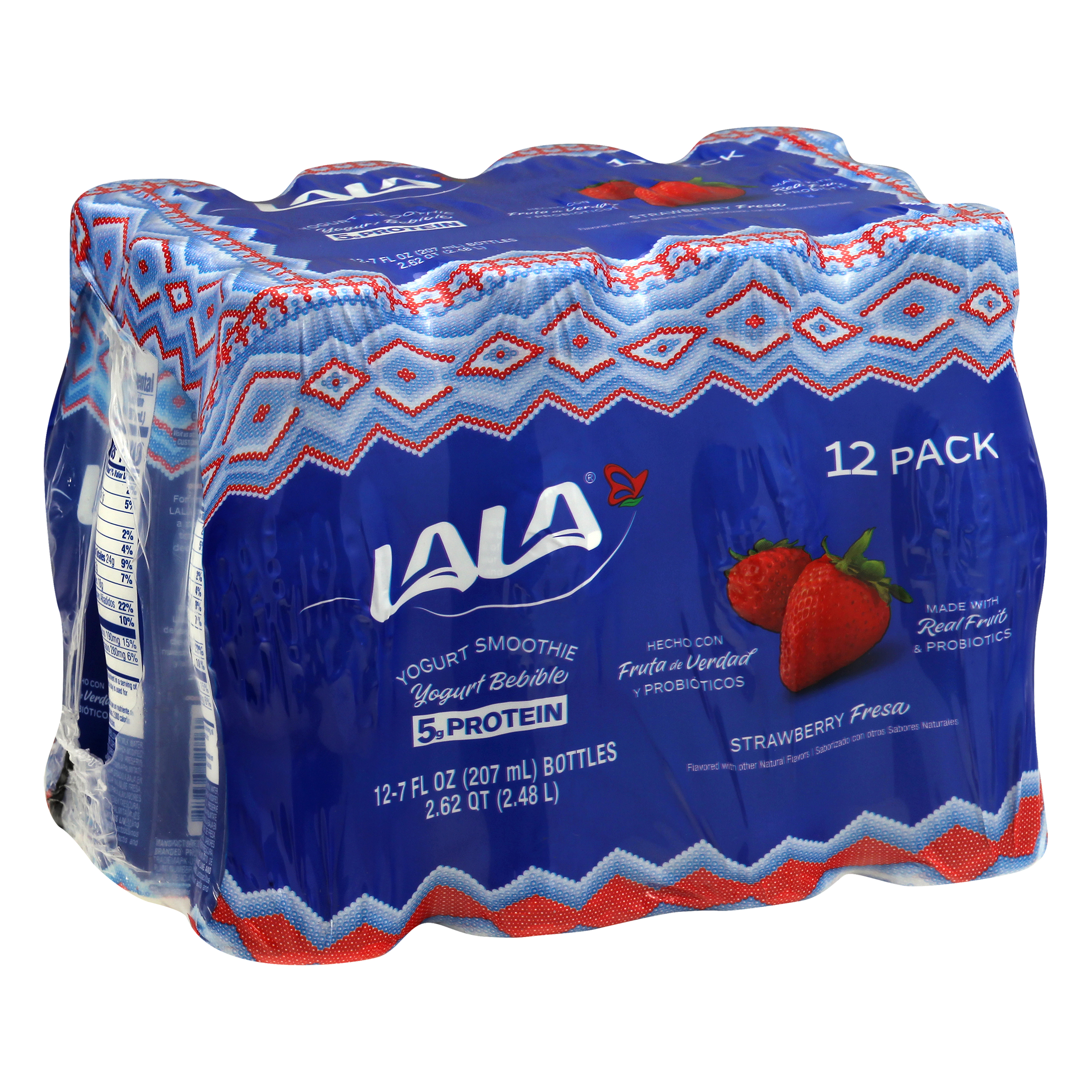 Lala 12 Pack Strawberry Yogurt Smoothie 12 Ea
