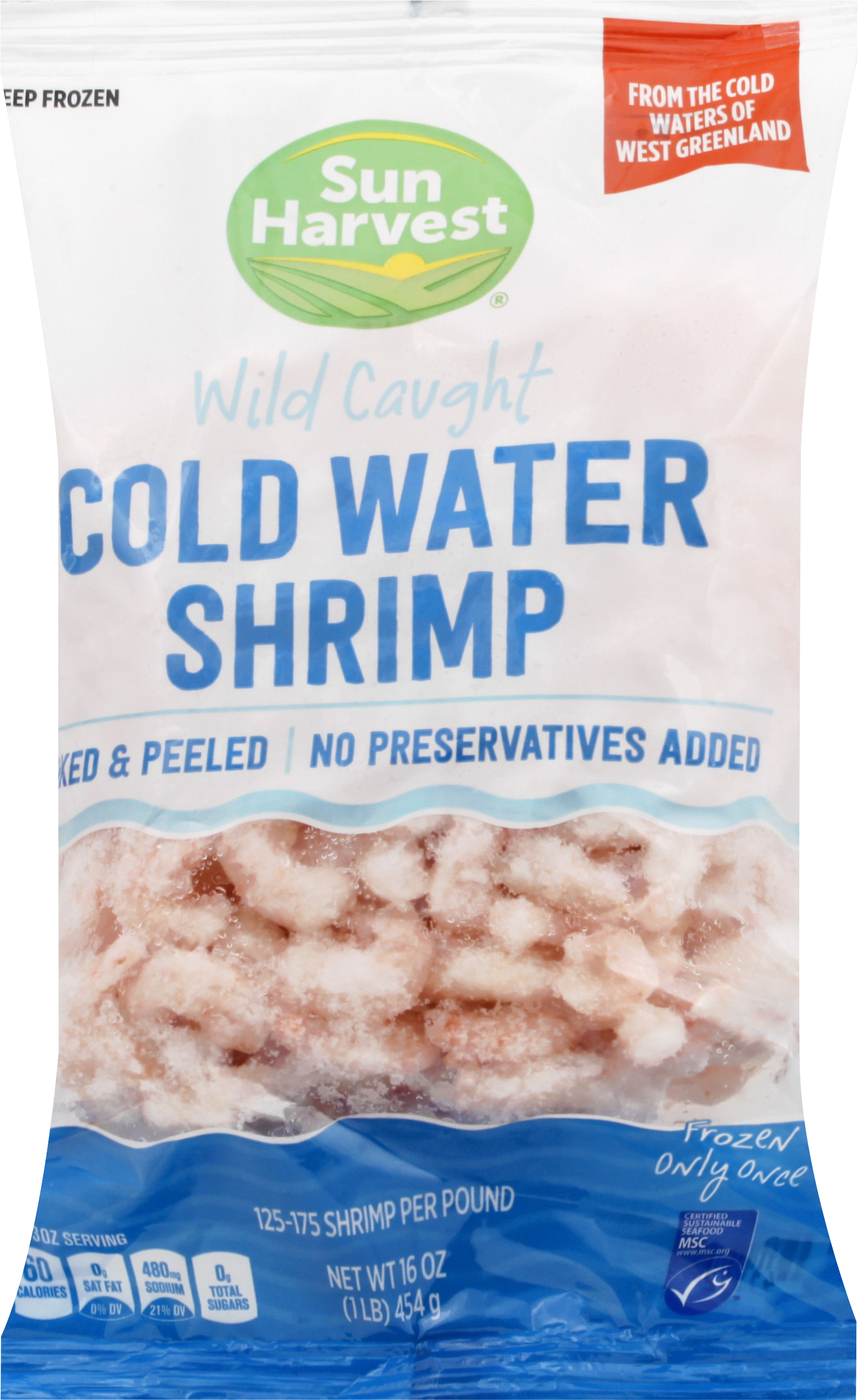 Shrimp, Cold Water, Wild Caught