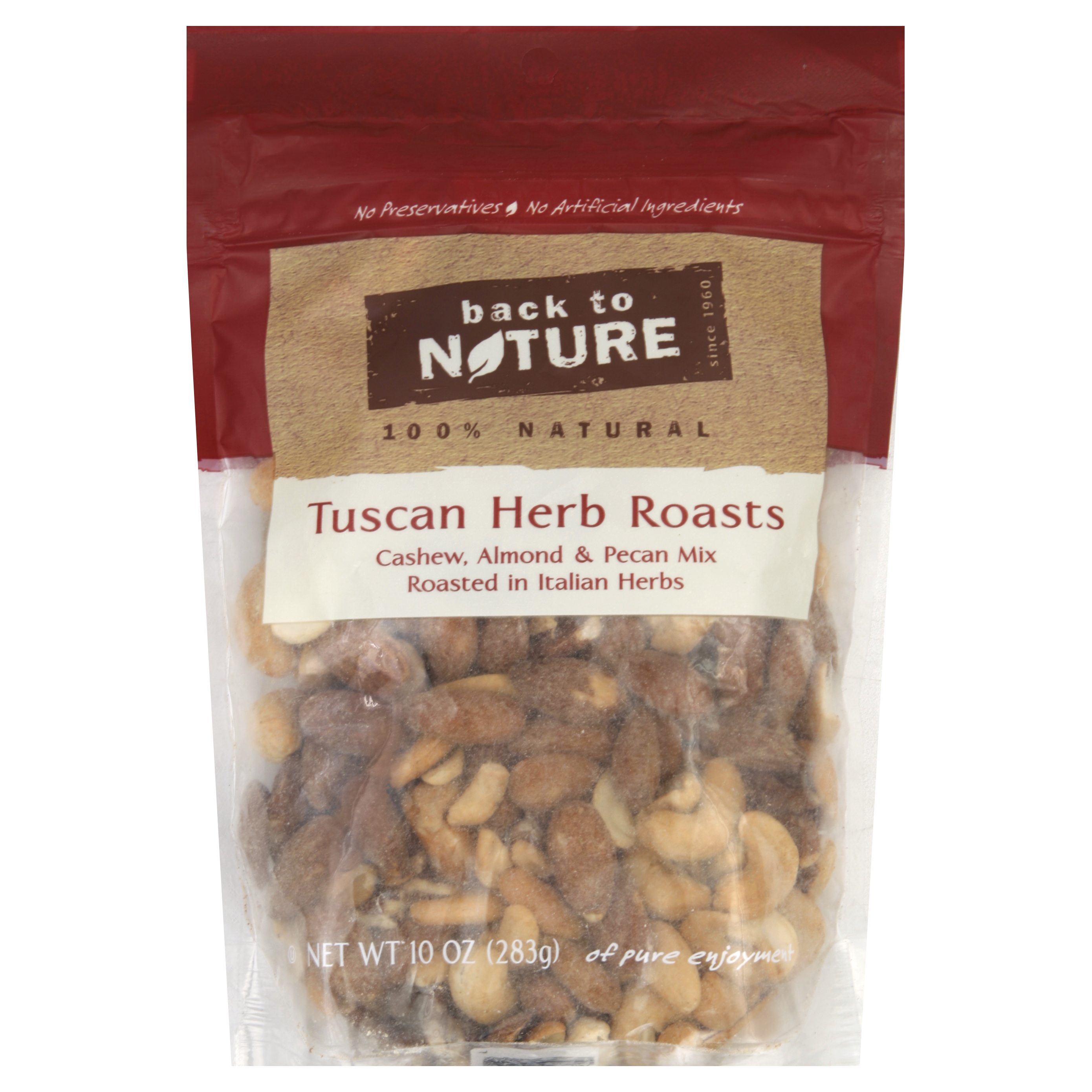 Back To Nature Tuscan Herb Roasts 10 Oz