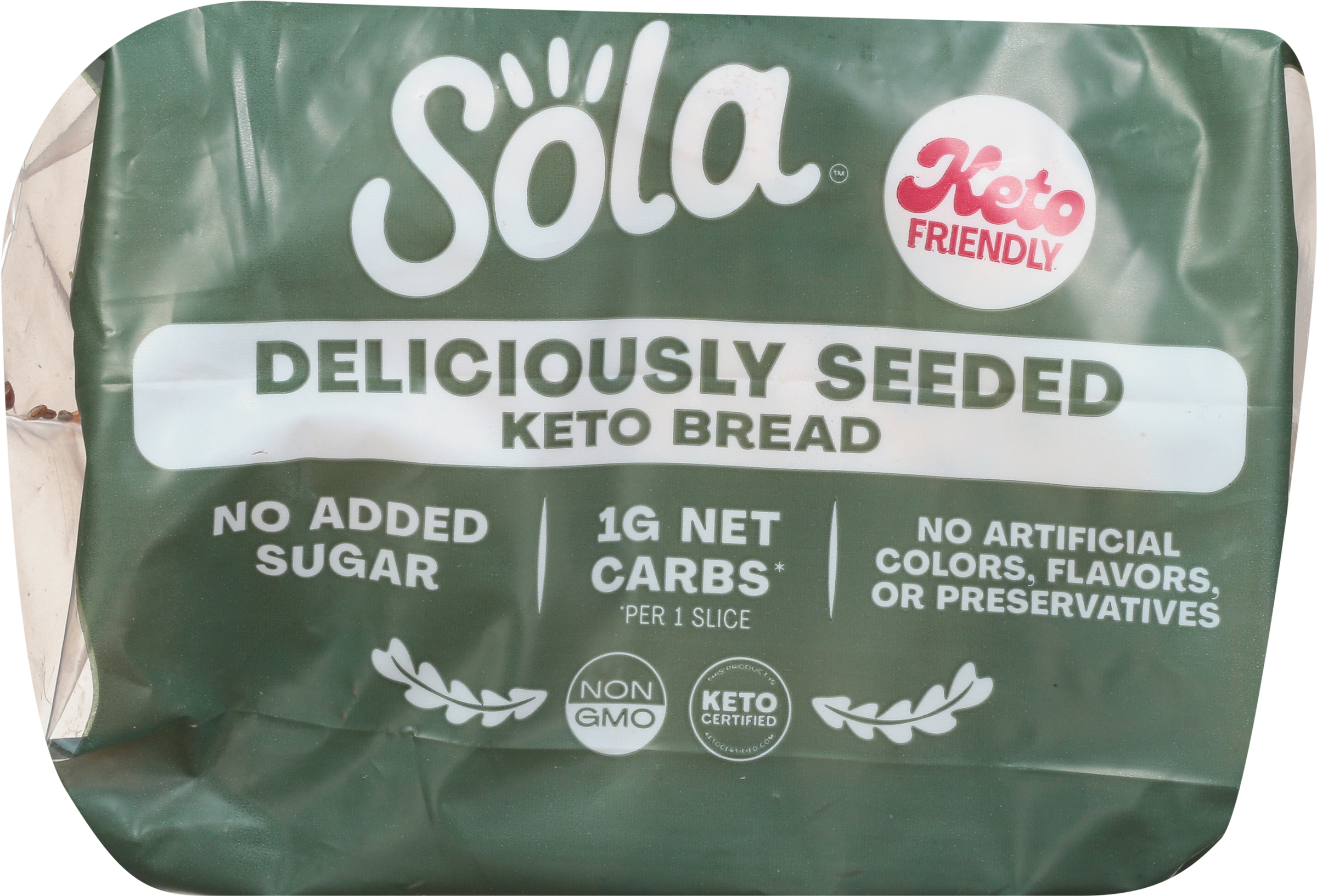 Keto Bread, Deliciously Seeded
