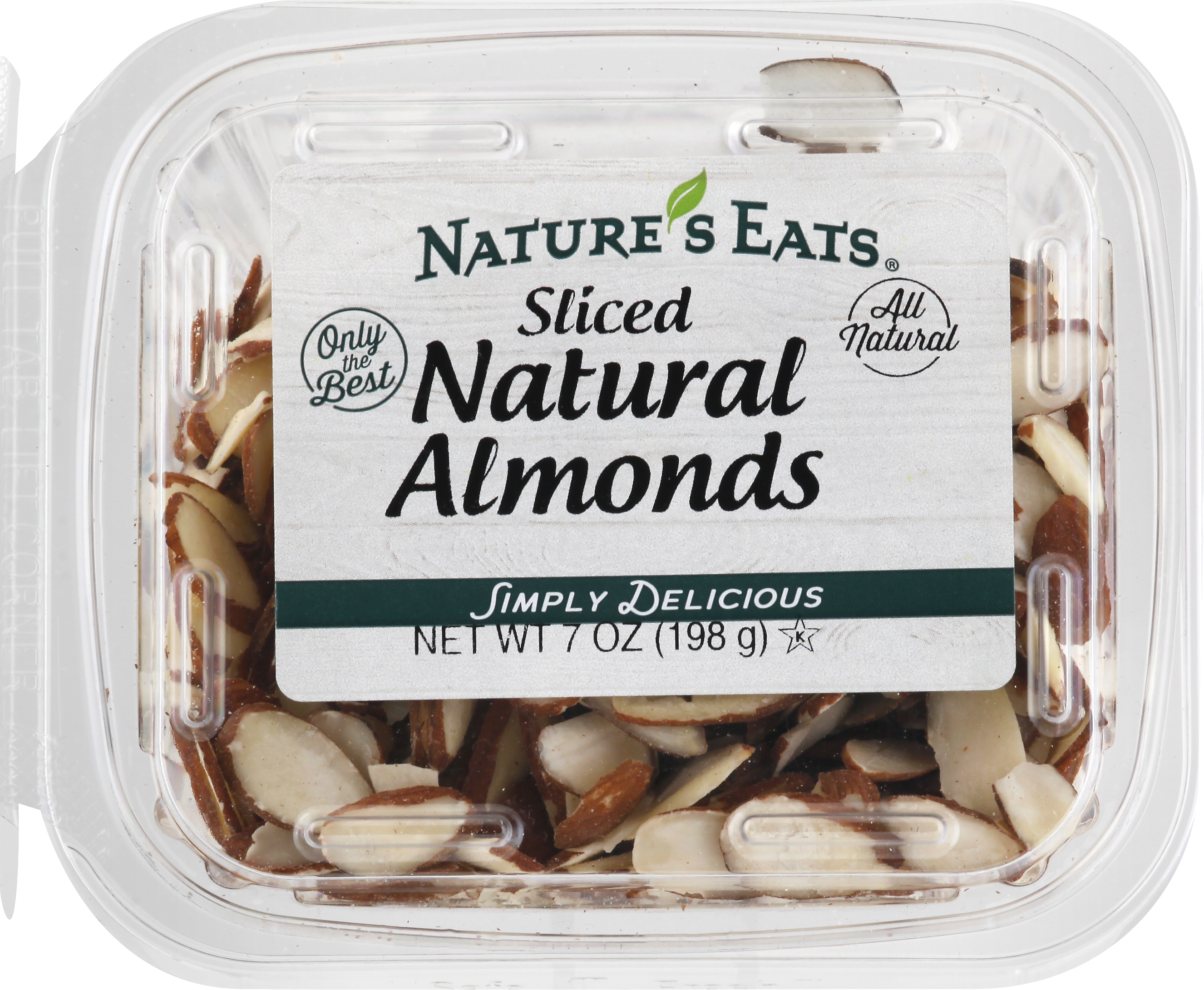 Almonds, Natural, Sliced