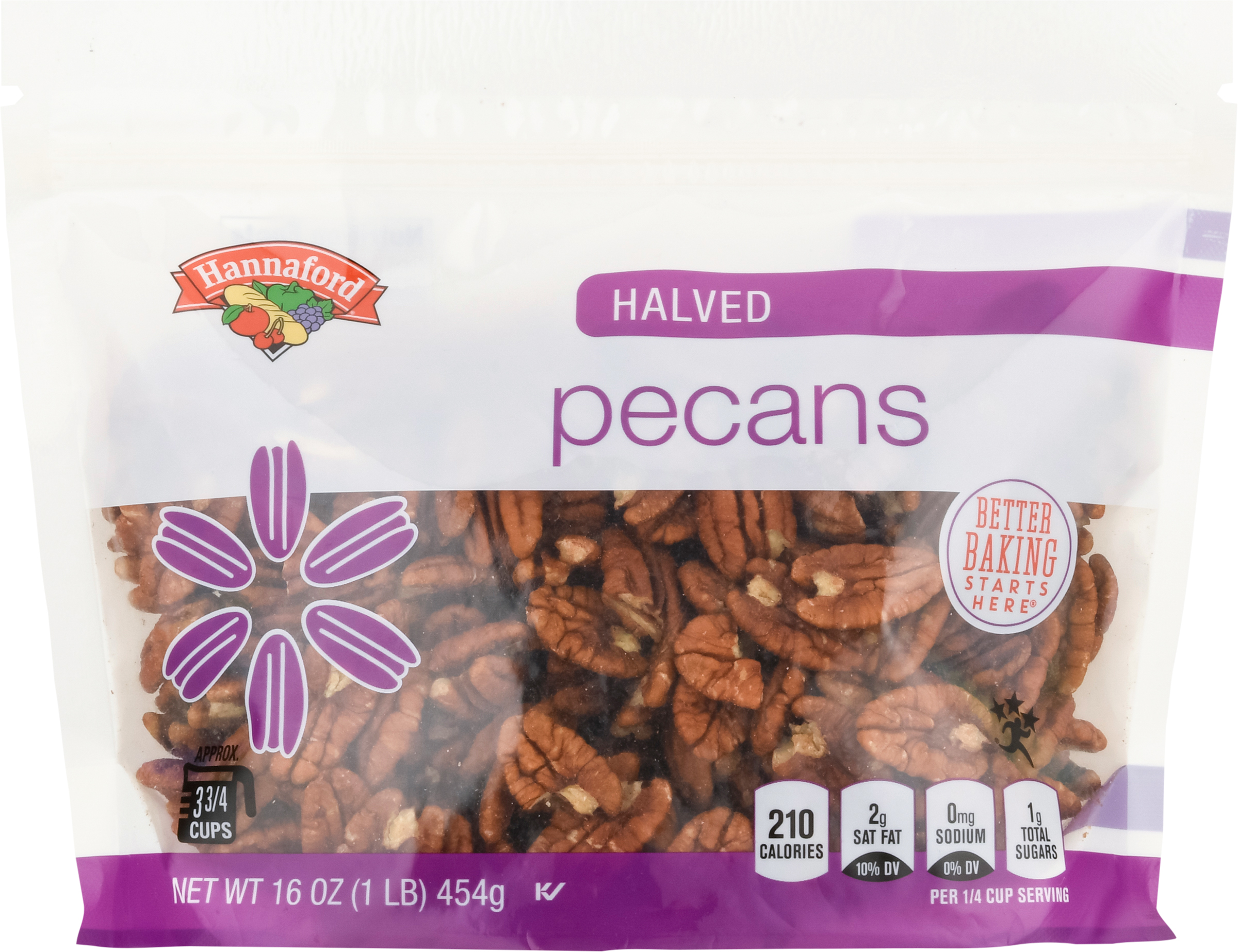 Pecans, Halved