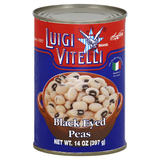 Luigi Vitelli Black Eyed Peas 14 Oz image