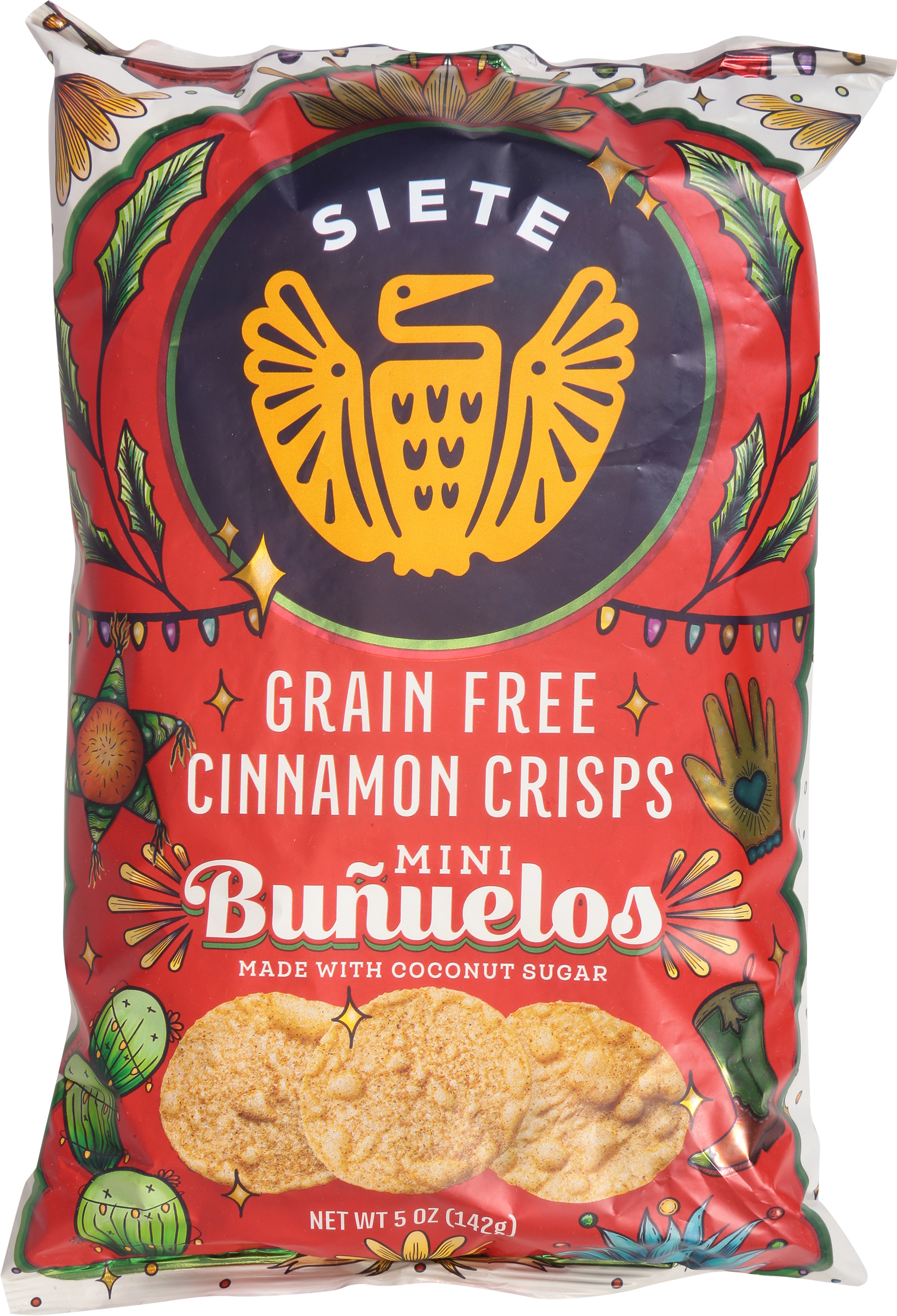 Bunuelos, Grain Free, Cinnamon Crisps, Mini