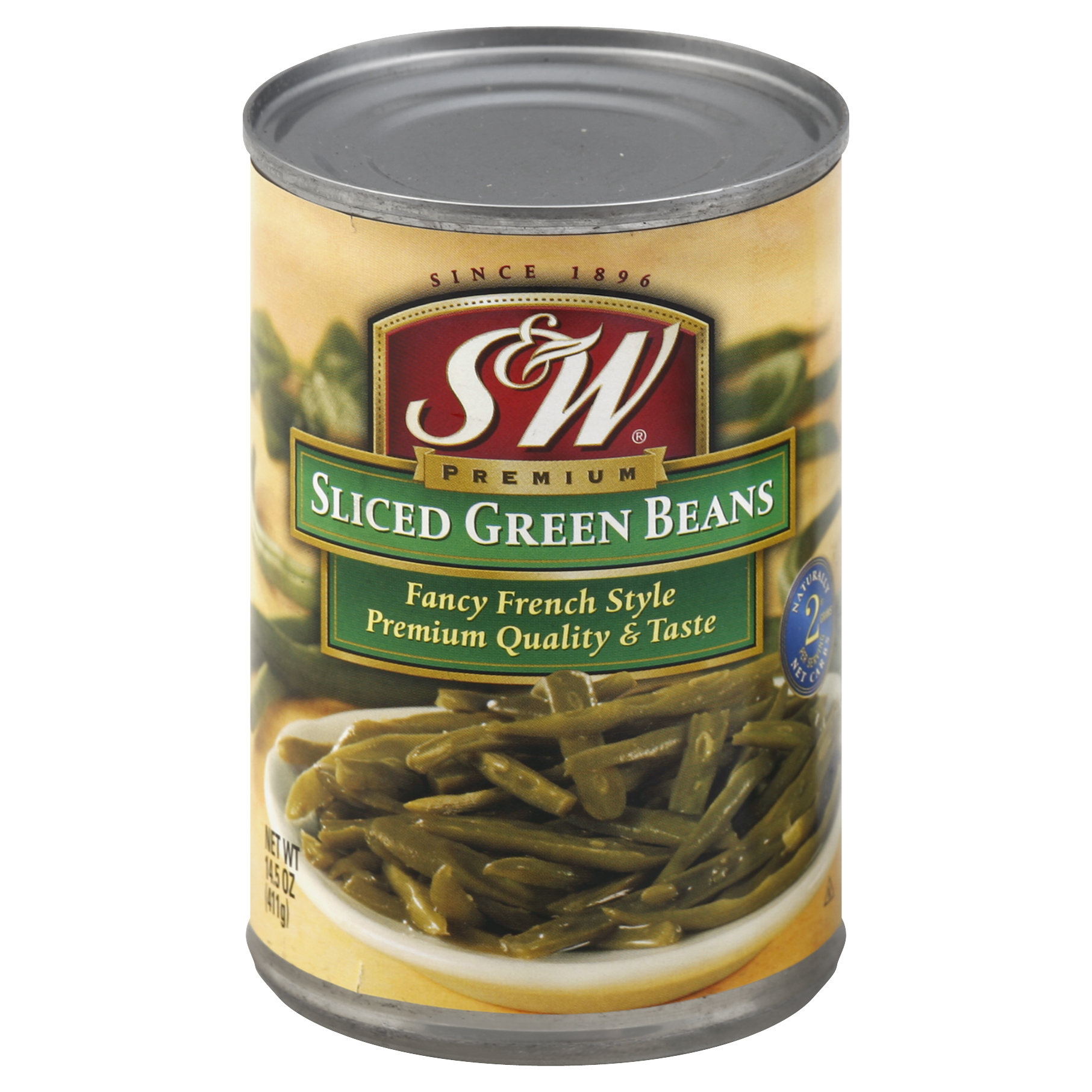 S&w Green Beans 14.5 Oz