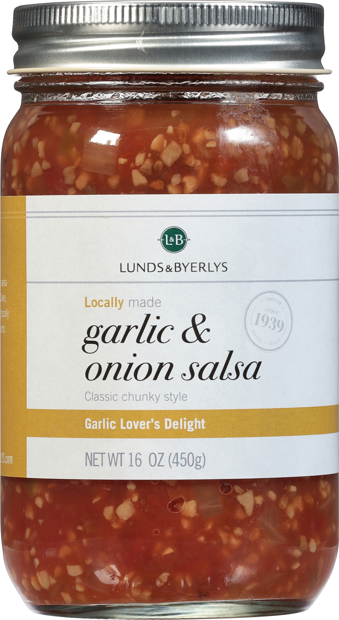 Salsa, Garlic & Onion