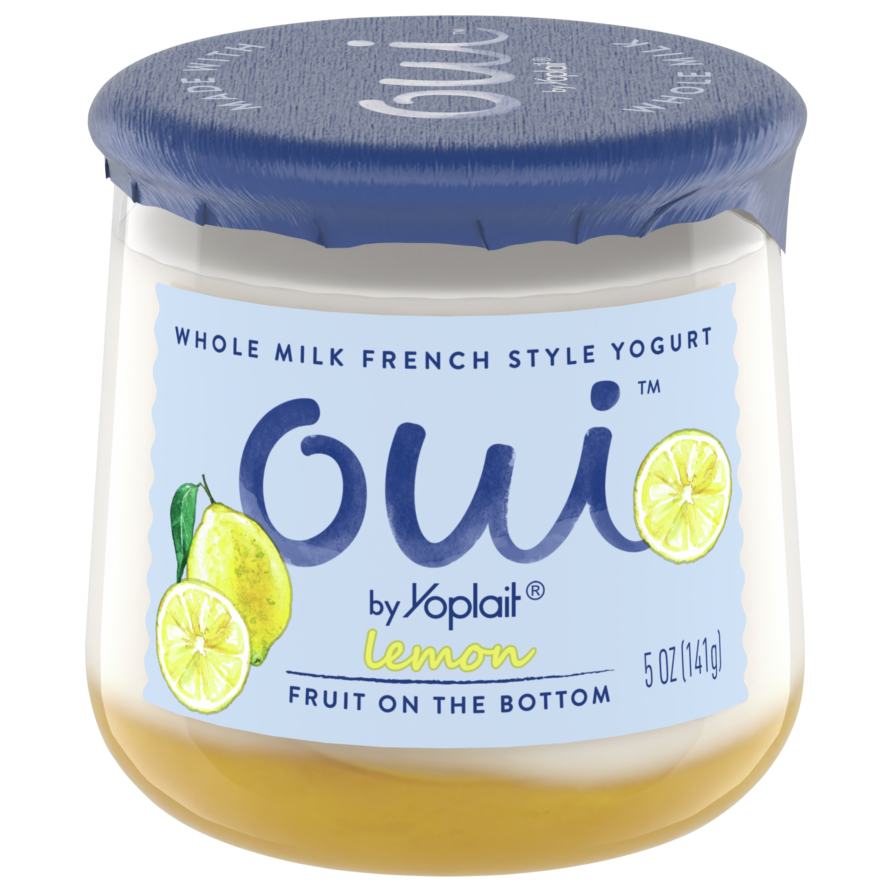 Yogurt, Lemon, French Style, Fruit on the Bottom