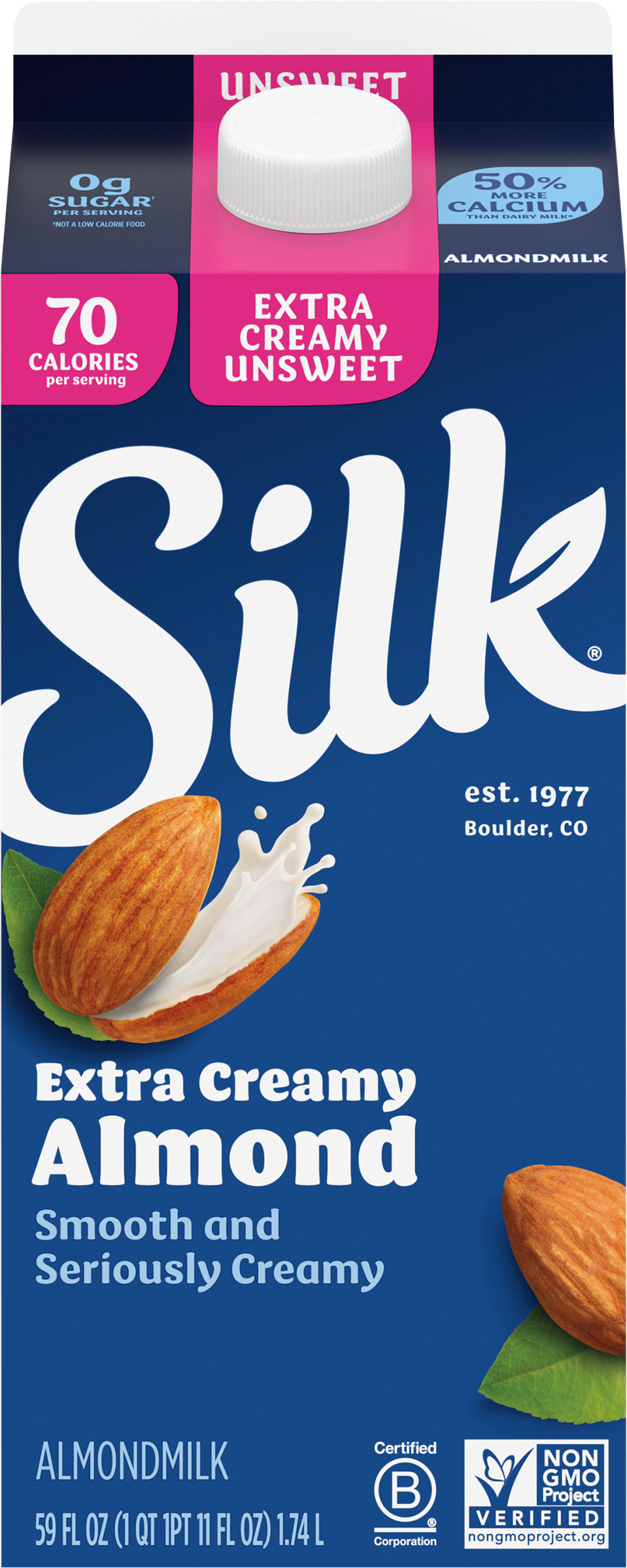 Almondmilk, Extra Creamy Unsweet