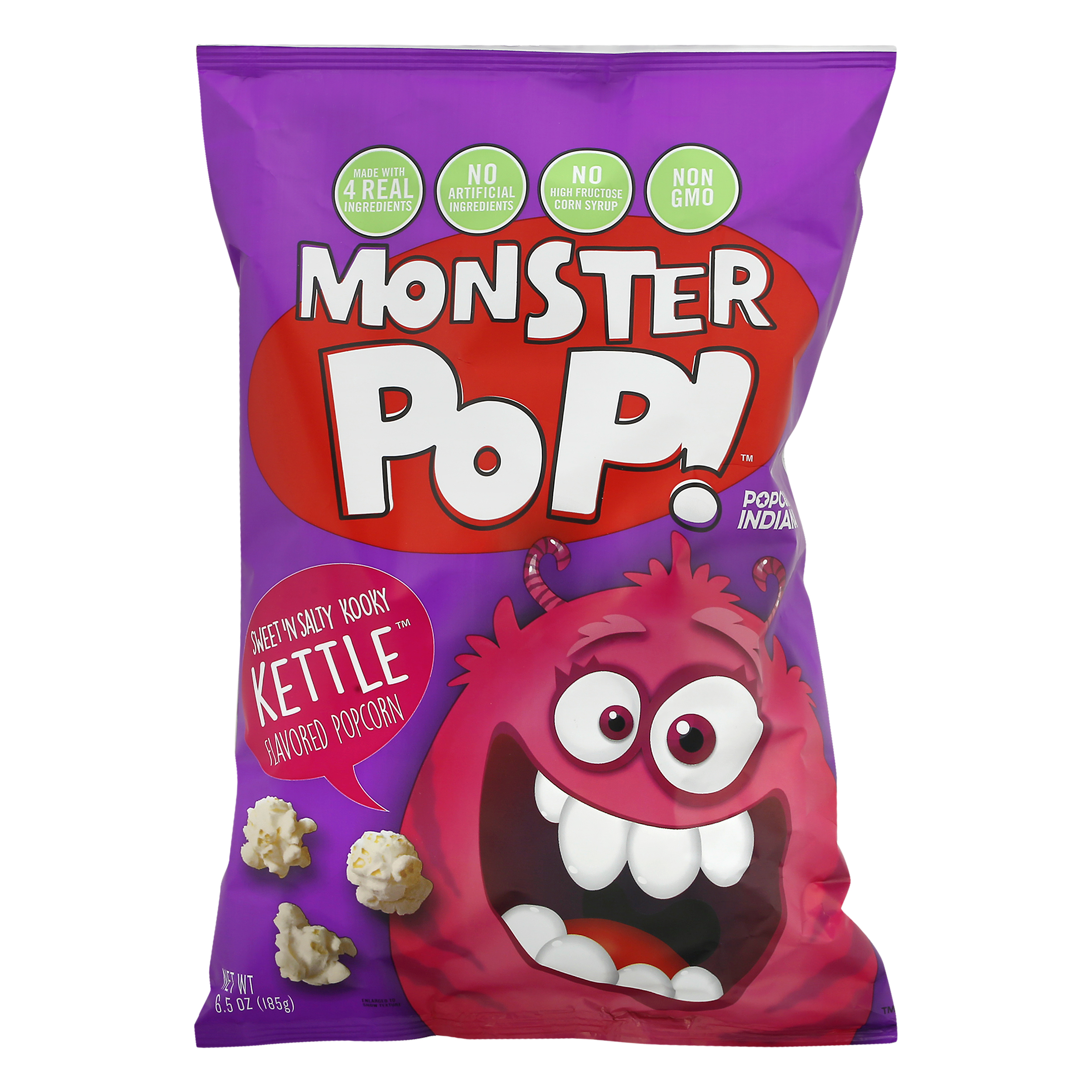 Monster Pop! Sweet 'n Salty Kooky Kettle Flavored Popcorn 6.5 Oz