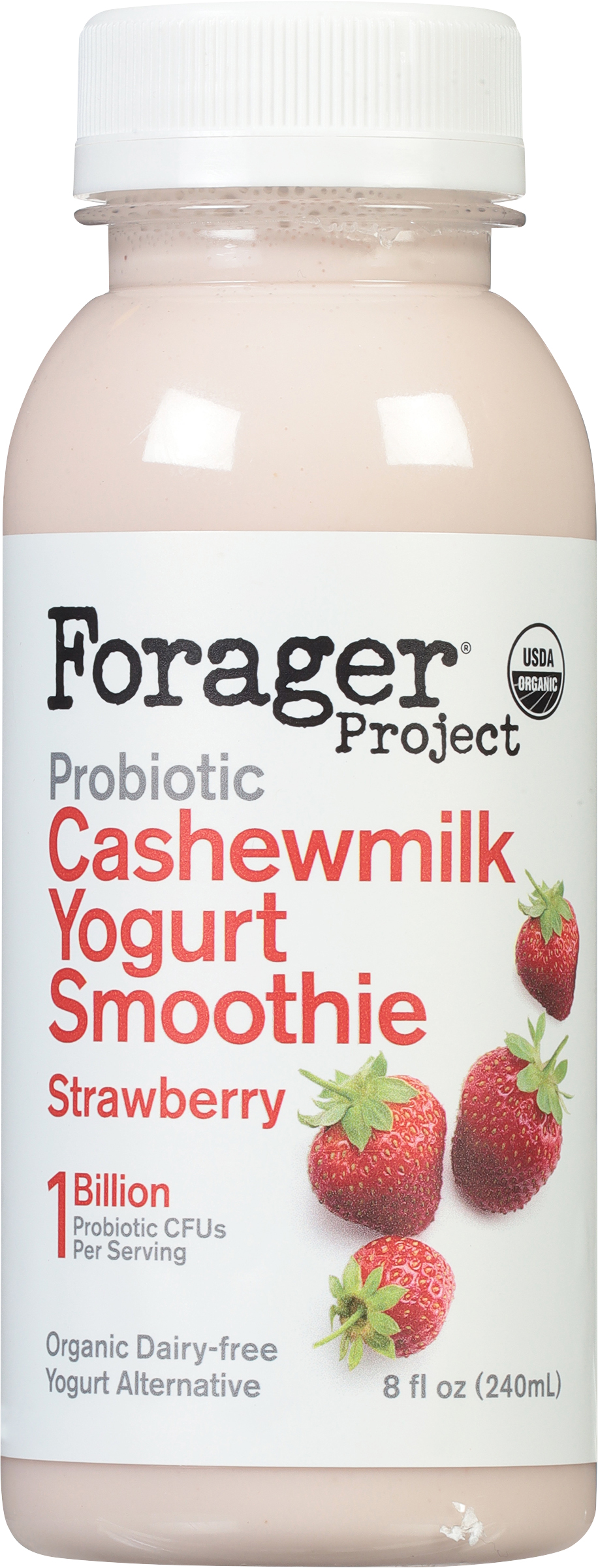 Cashewmilk Yogurt Smoothie, Strawberry, Probiotic