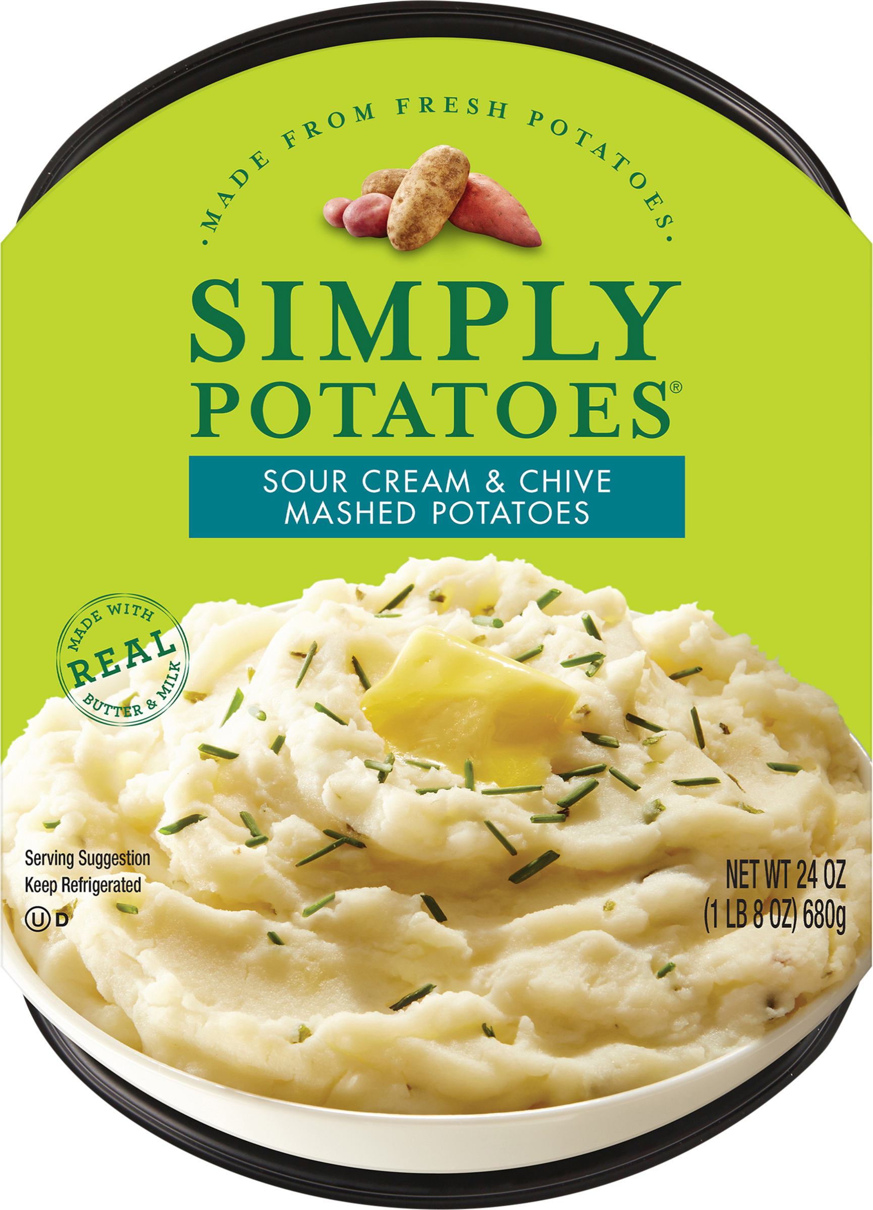 Calories in Buttery Homestyle Mashed Potatoes Cup from Idahoan
