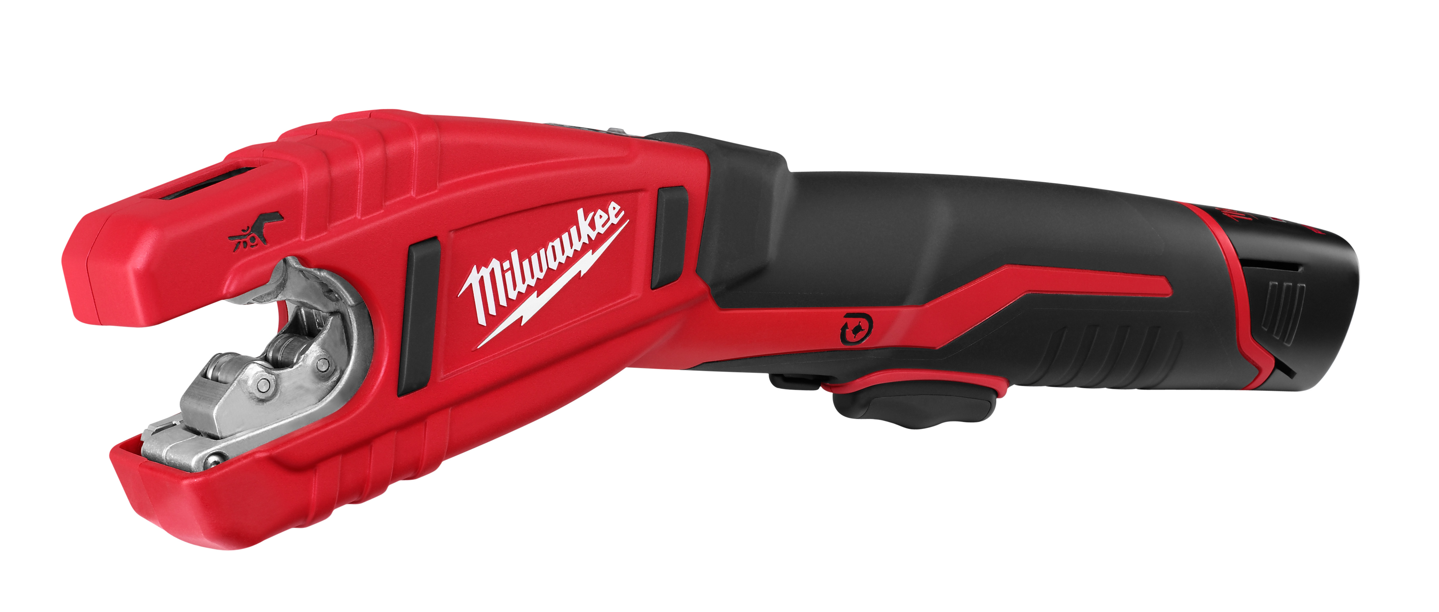 White Cap  Milwaukee 12V Cordless M12 Pipe Cutter with 1 Battery