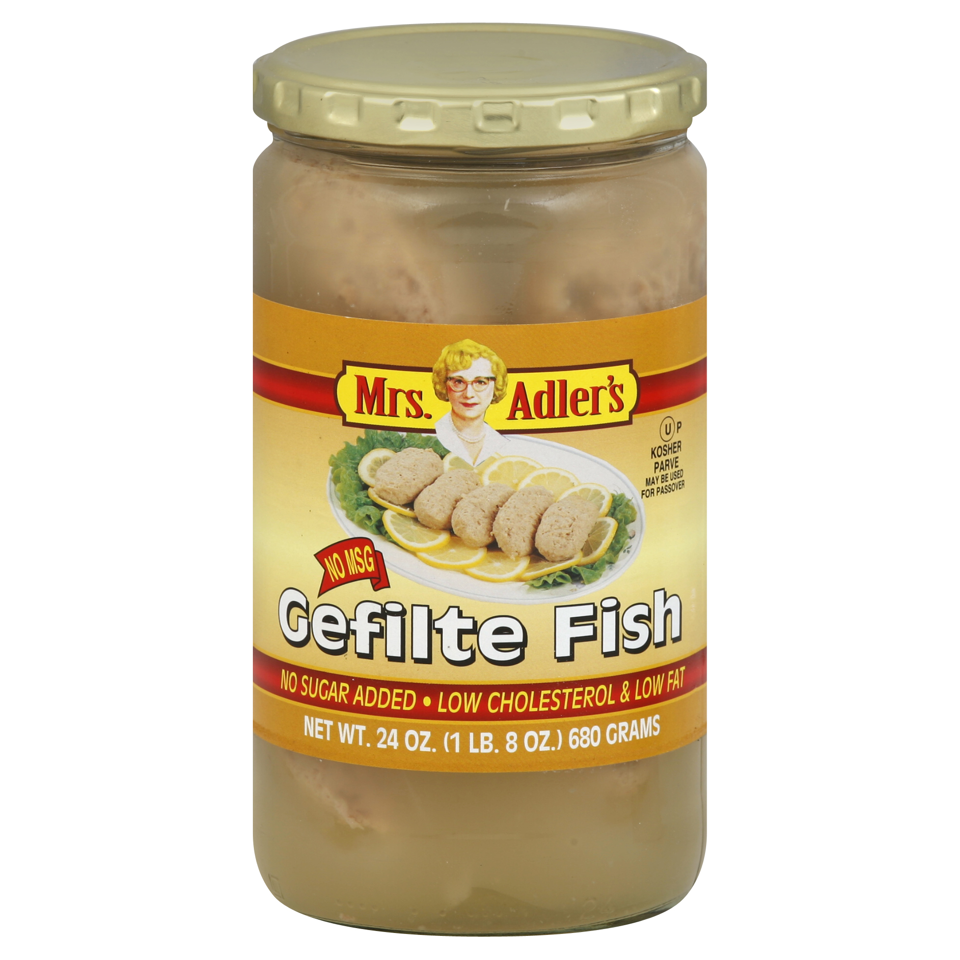 Mrs. Adler's Gefilte Fish 24 Oz