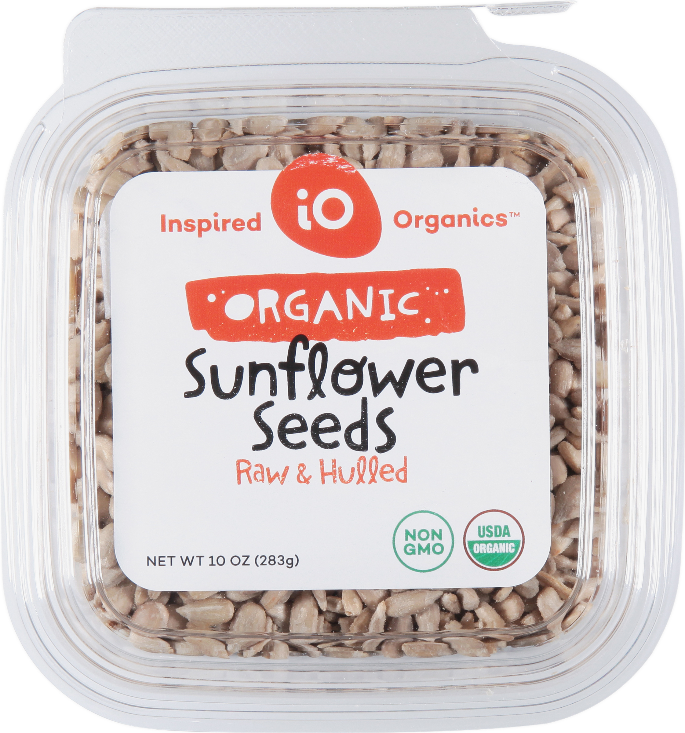 Sunflower Seeds, Organic, Raw & Hulled