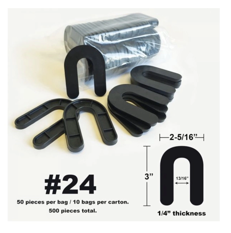 Deslauriers Econ-O-Shim 50-Series Horseshoe Shim - 3 x 4
