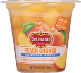 Peach Chunks, No Sugar Added image