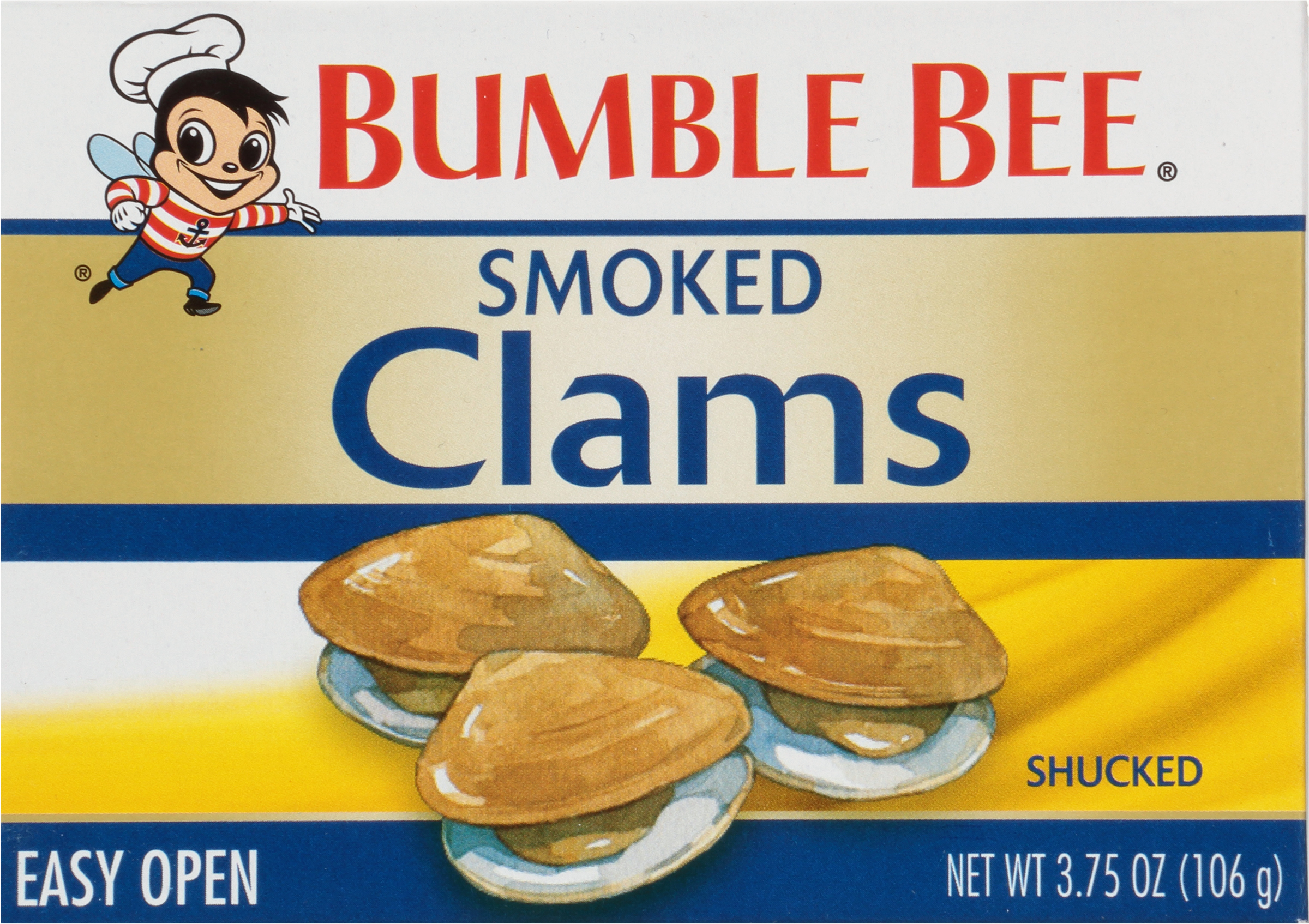 Smoked Clams, Shucked