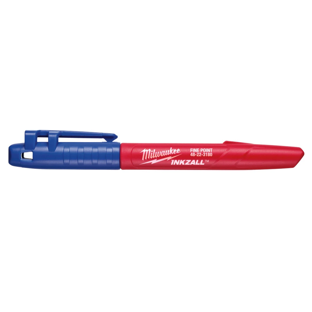 Milwaukee Inkzall Blue Fine Point Marker