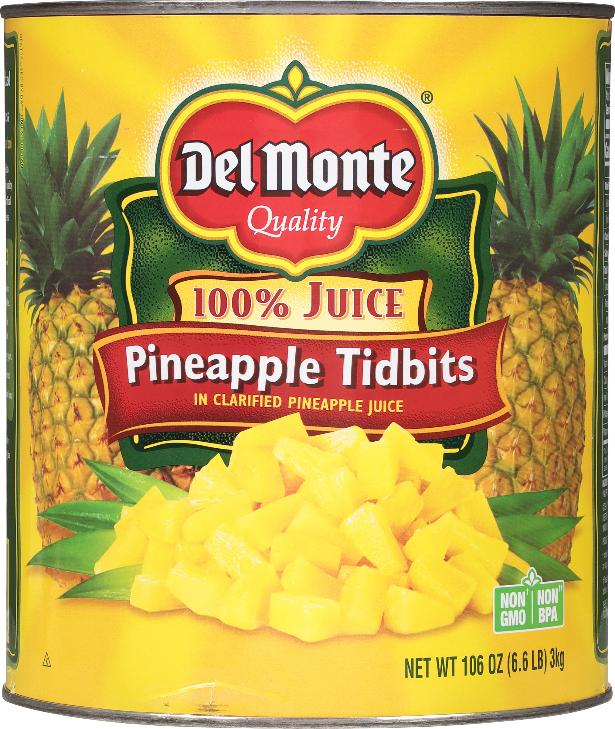 Pineapple Tidbits, 100% Juice