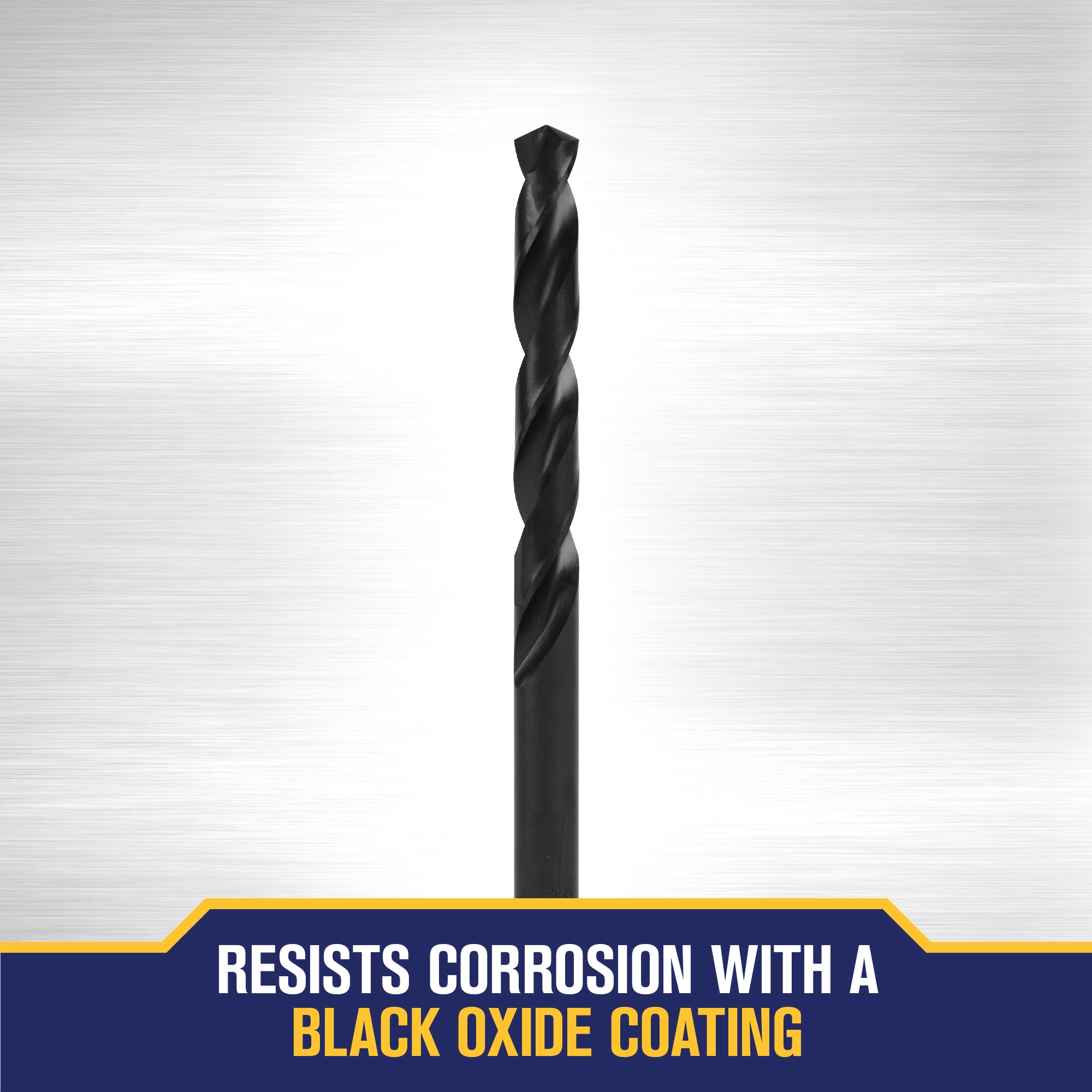 Heavy Duty Black Oxide Coated High Speed Steel Jobber Length Drill Bits Irwin Industrial Tool Co