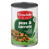 Krasdale Peas & Carrots 15 Oz image