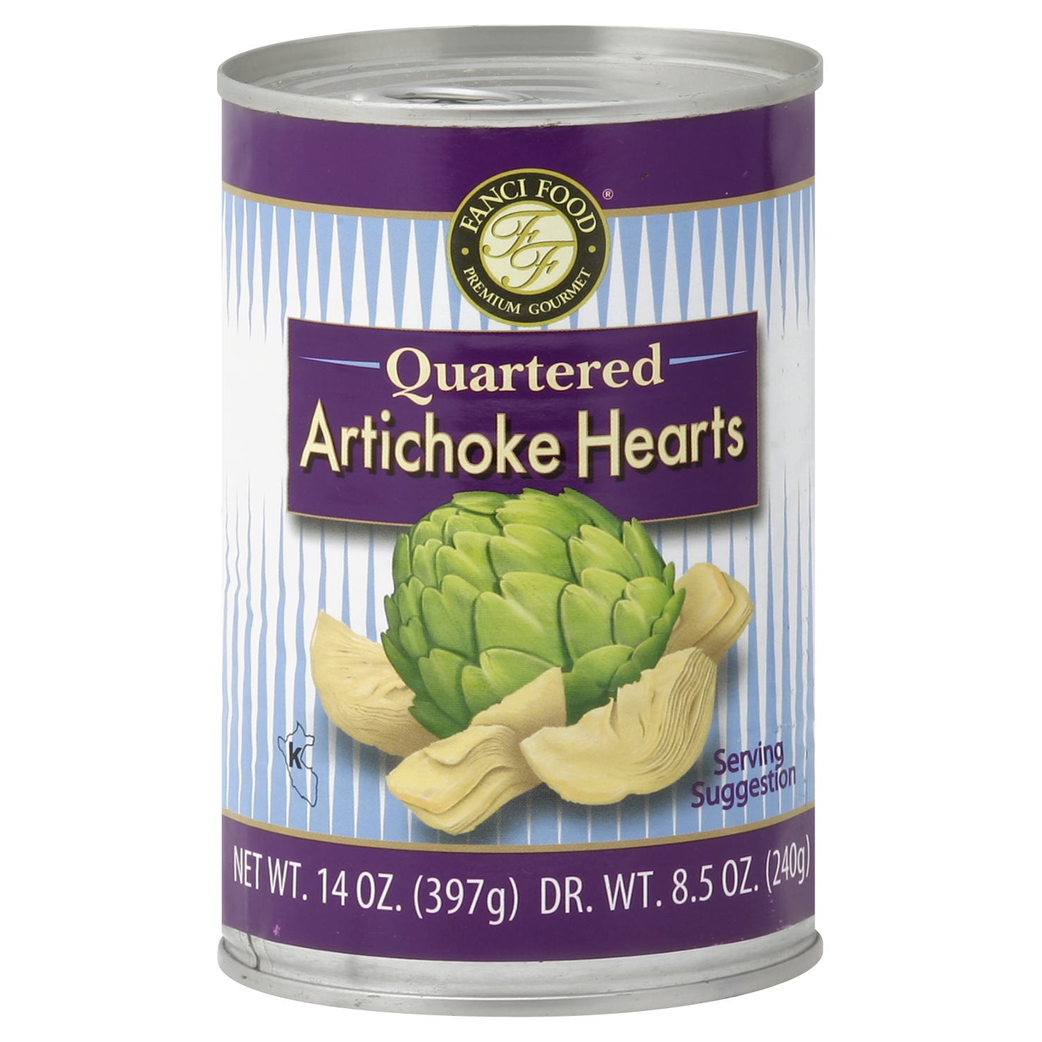 Fanci Food Artichoke Hearts 14 Oz
