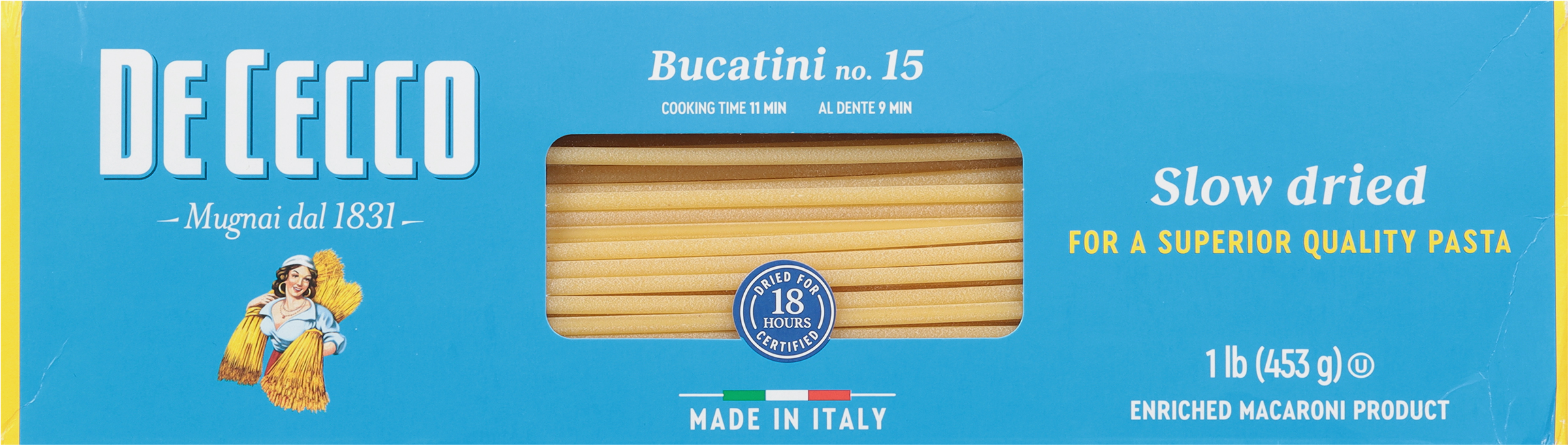 Bucatini, No.15, Slow Dried