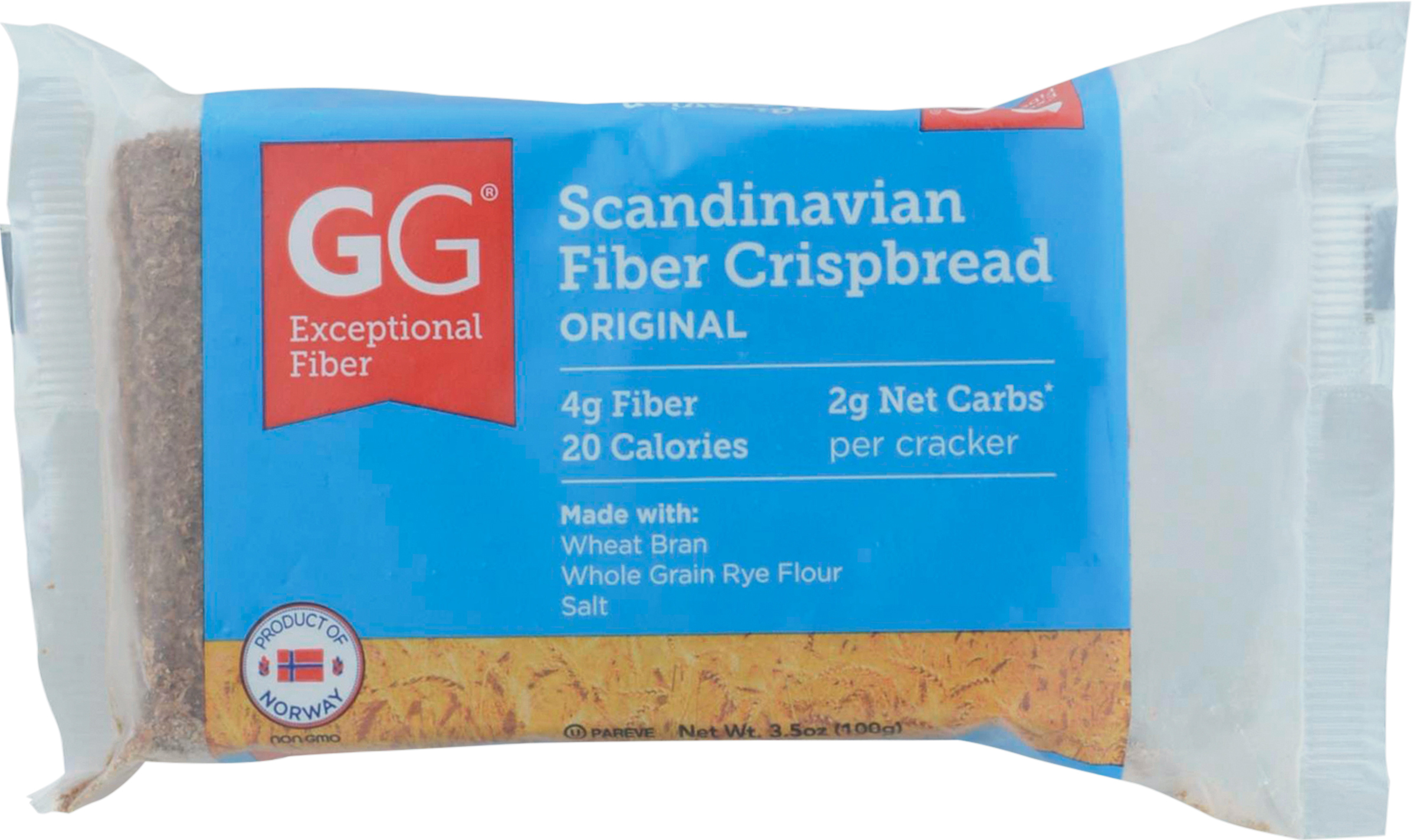Fiber Crispbread, Scandinavian, Original