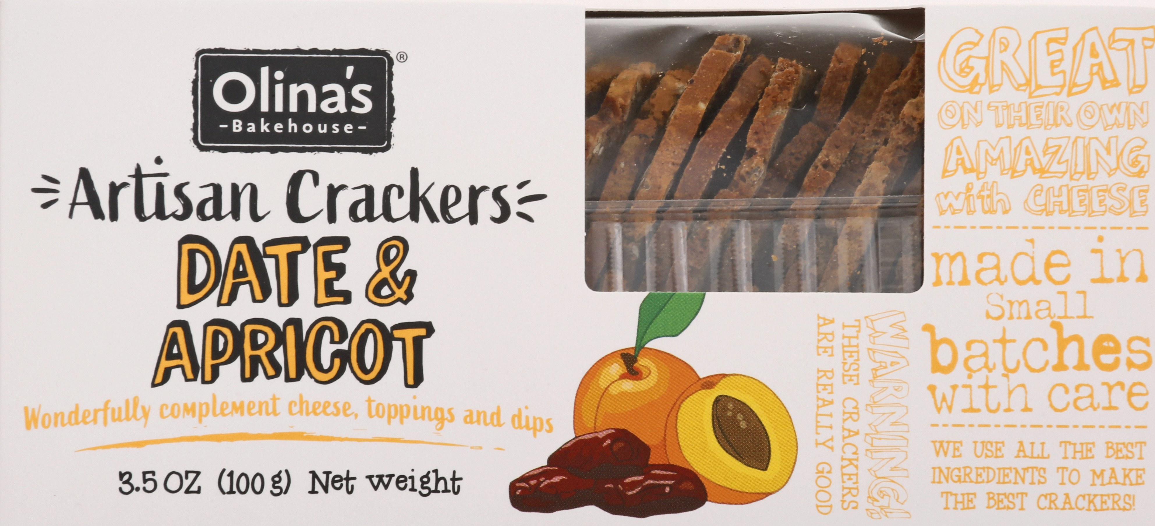 Artisan Crackers, Date & Apricot