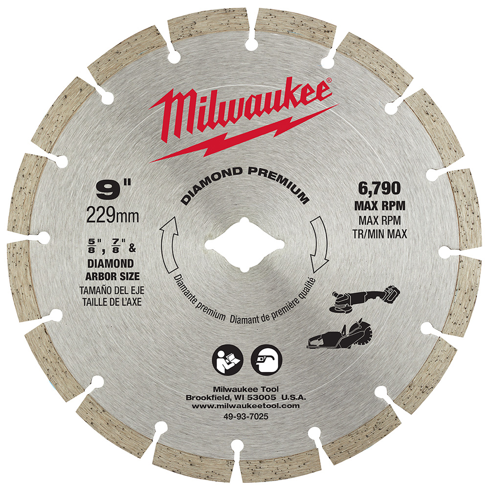 Diamond Premium 9 in. Segmented Blade (1-Pack)