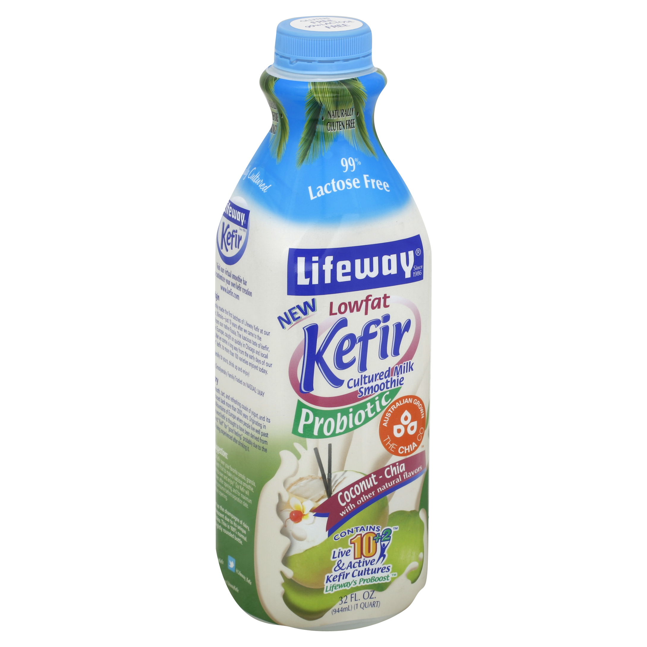 Lifeway Kefir Cultured Milk Smoothie 32 Oz