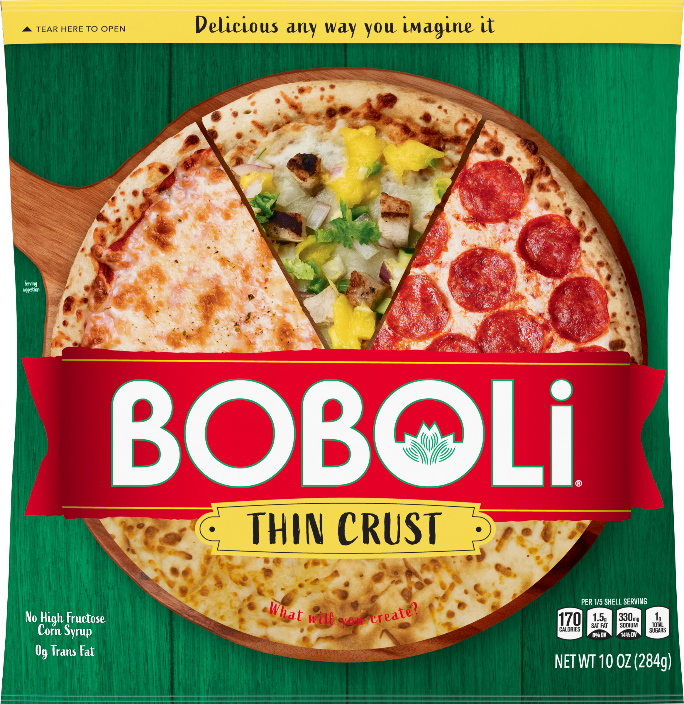 Pizza Crust, Thin Crust