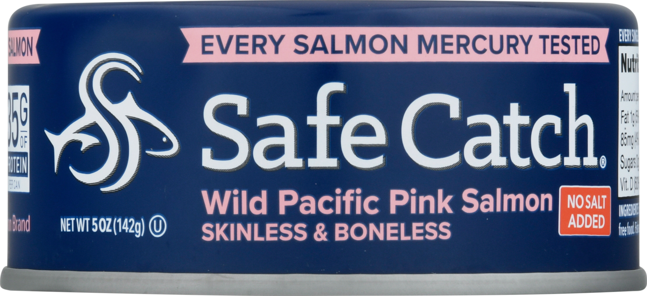 Pink Salmon, Wild Pacific, Skinless & Boneless