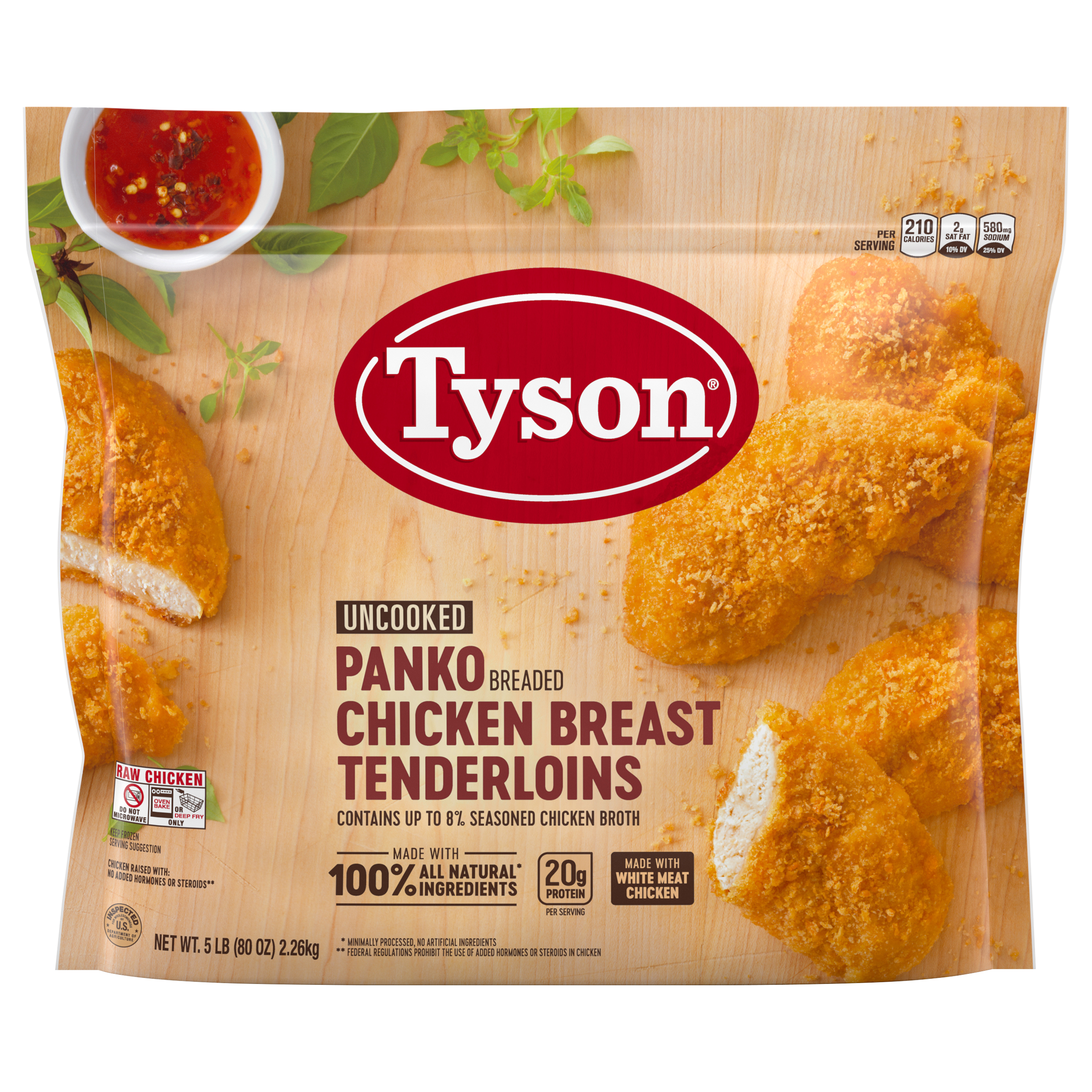 Chicken Breast Tenderloins, Panko, Breaded