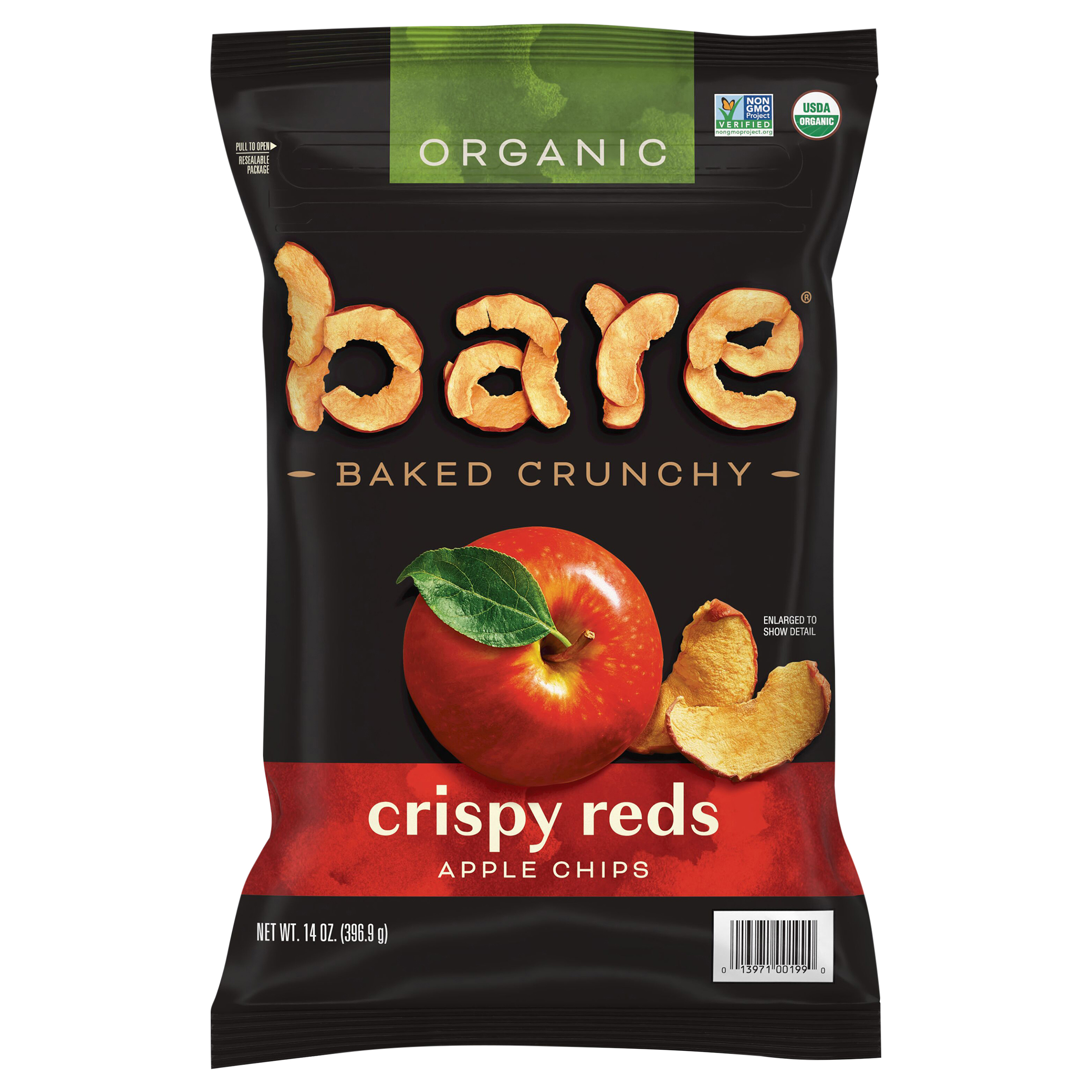 Apple Chips, Organic, Crispy Reds